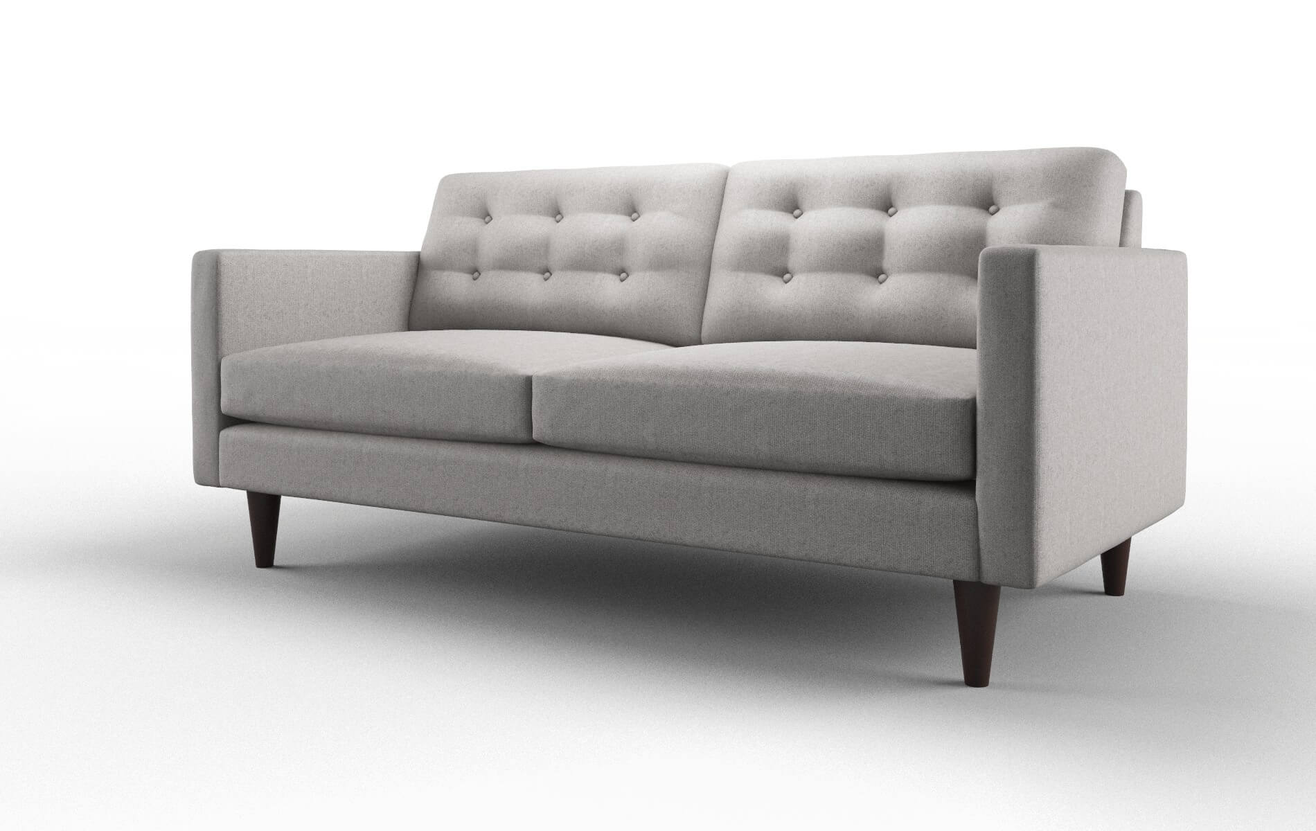 Turin Sasha Silver Sofa espresso legs 4