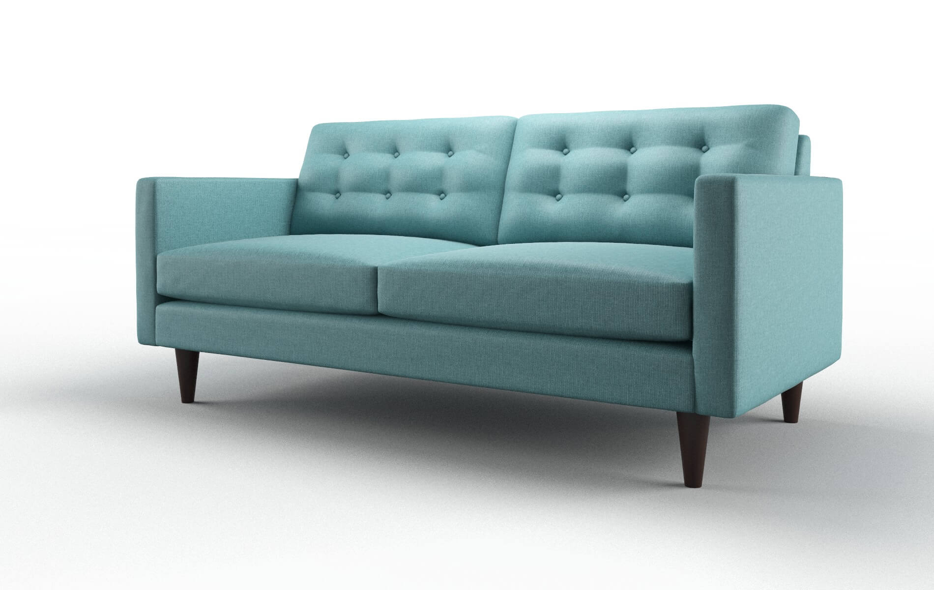 Turin Simplex Aquavita Sofa espresso legs 4