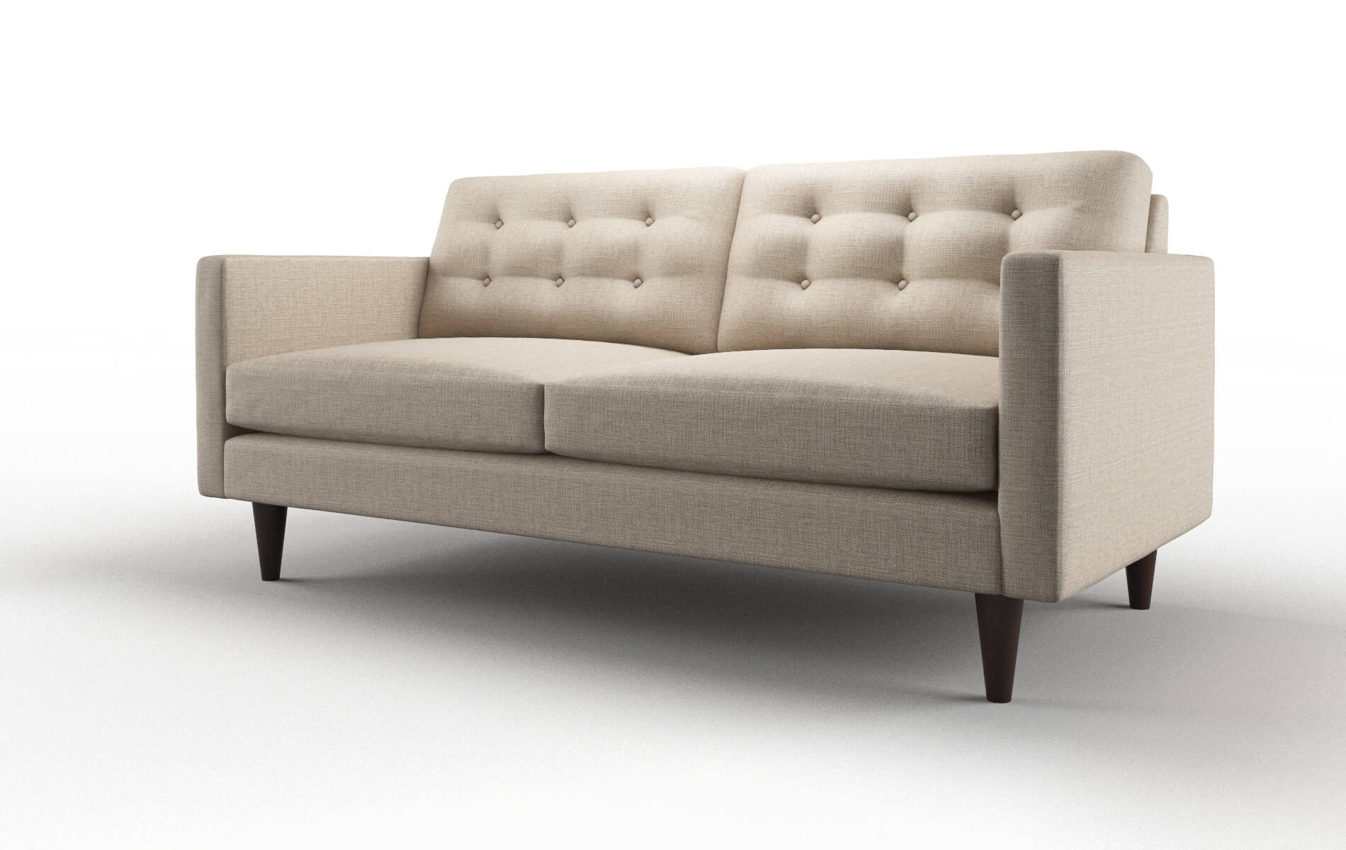 Turin Sosoftness 74 Sofa espresso legs 4