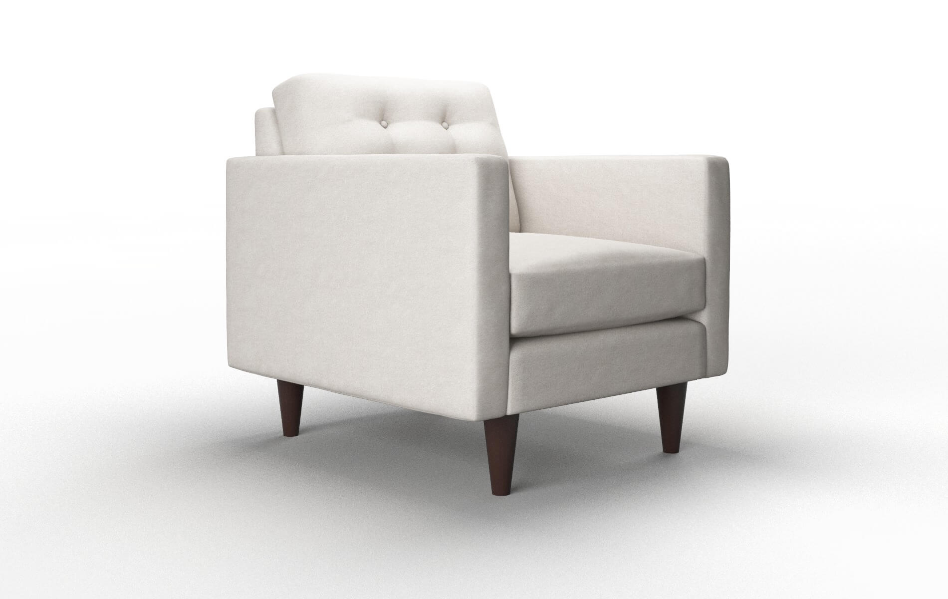 Turin Suave Dove Chair espresso legs 2