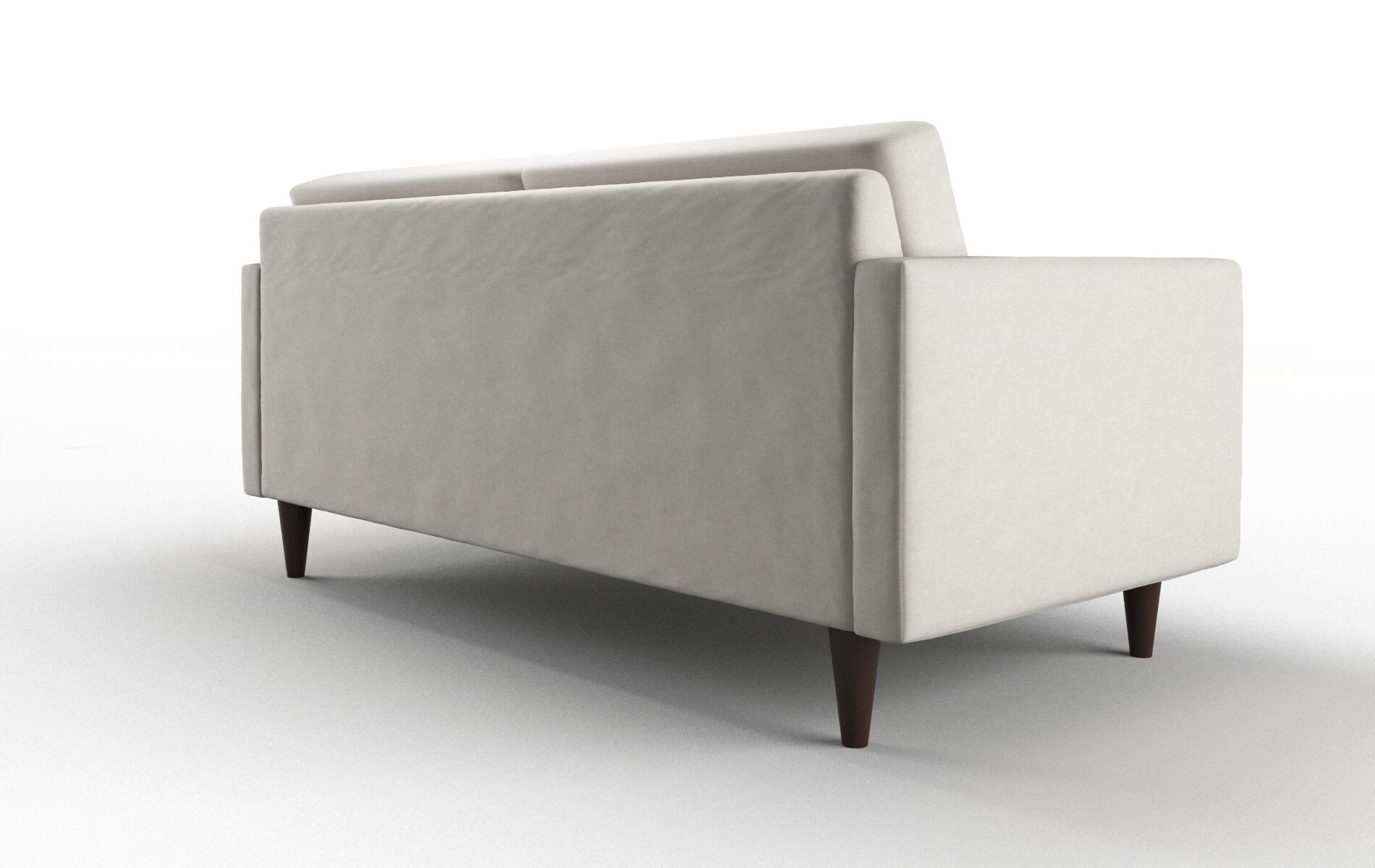 Turin Suave Dove Sofa espresso legs 5