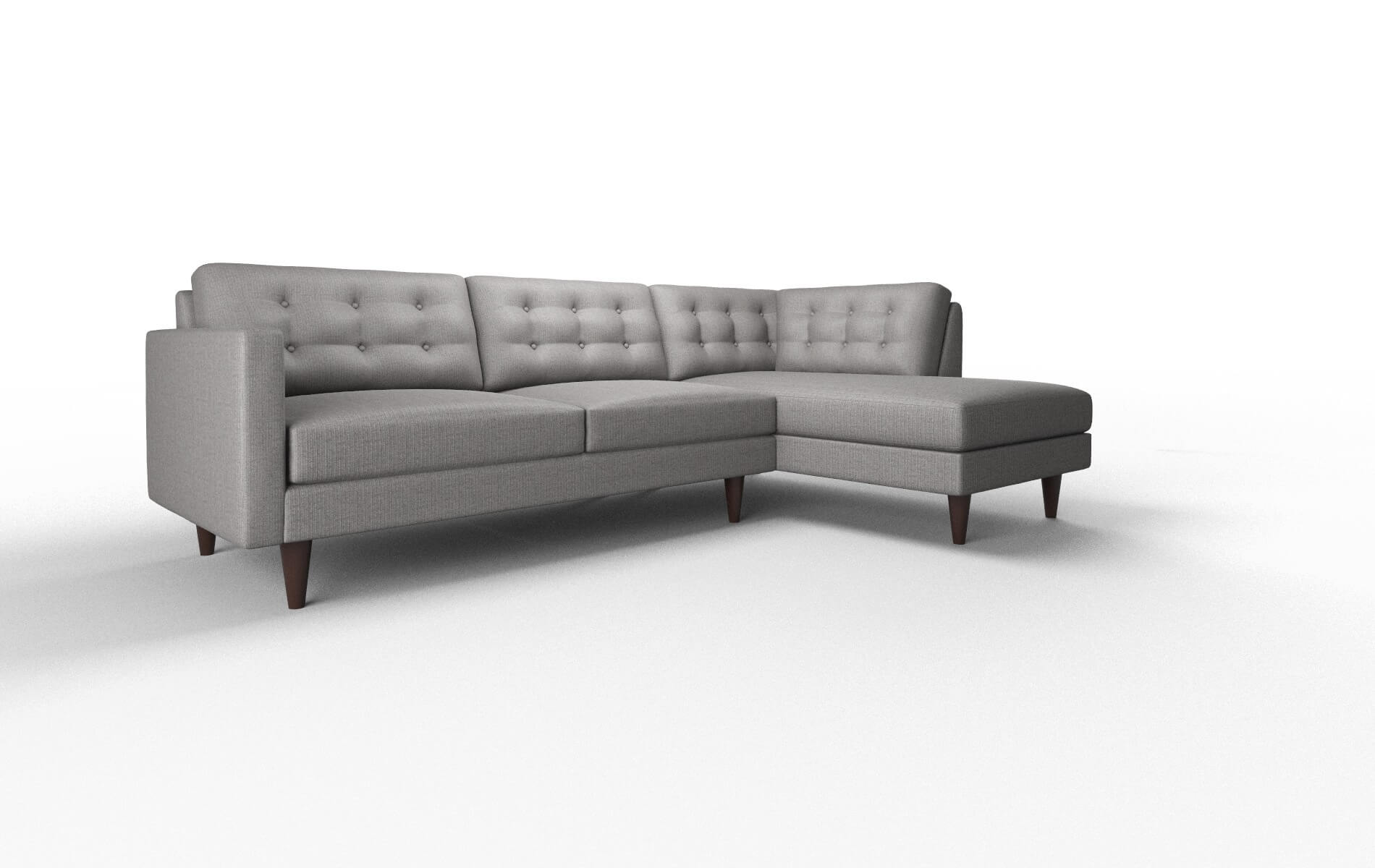 Turin Terrain Oatmeal Panel espresso legs 2