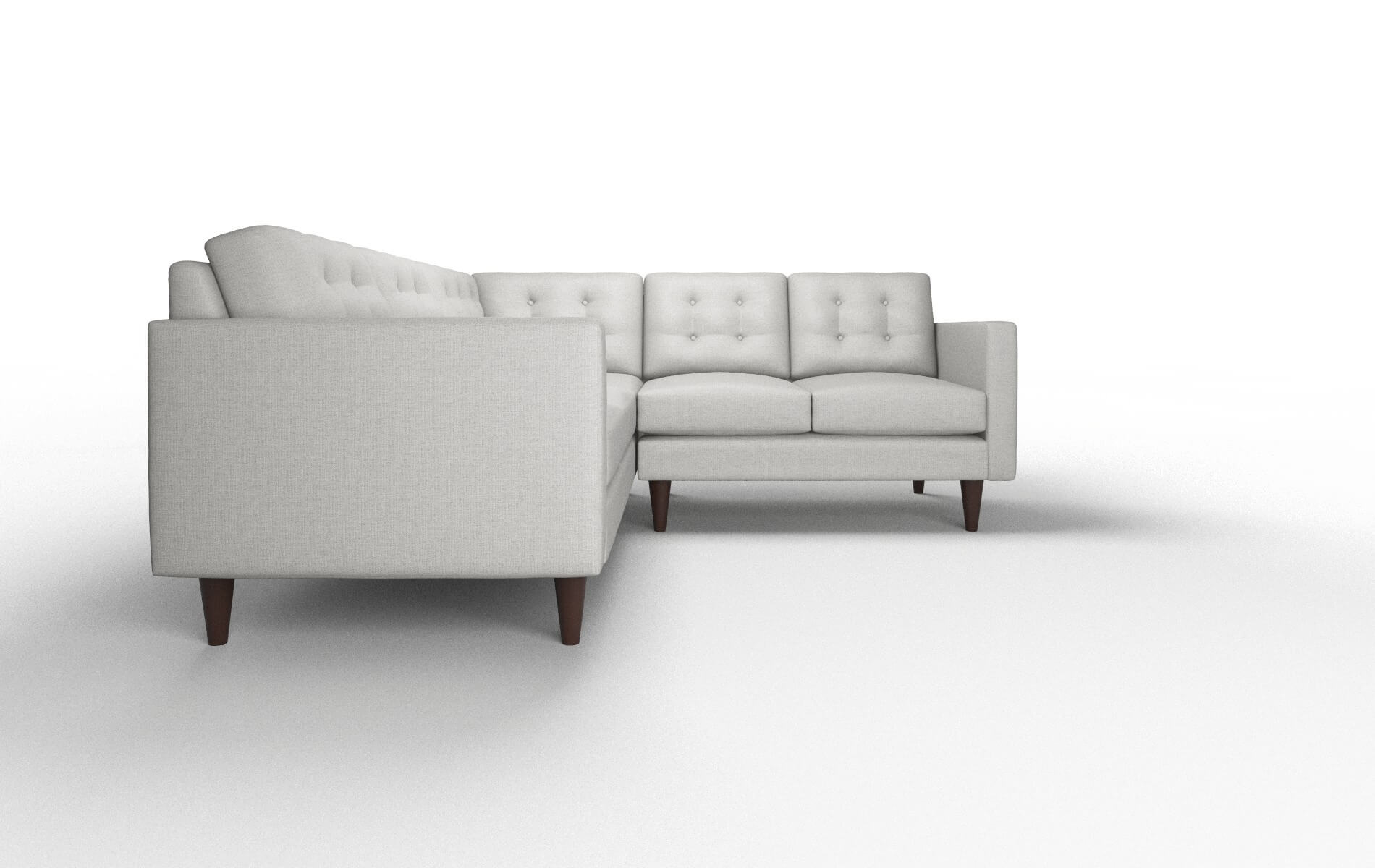 Turin Urban_d Pepper Sectional espresso legs 2