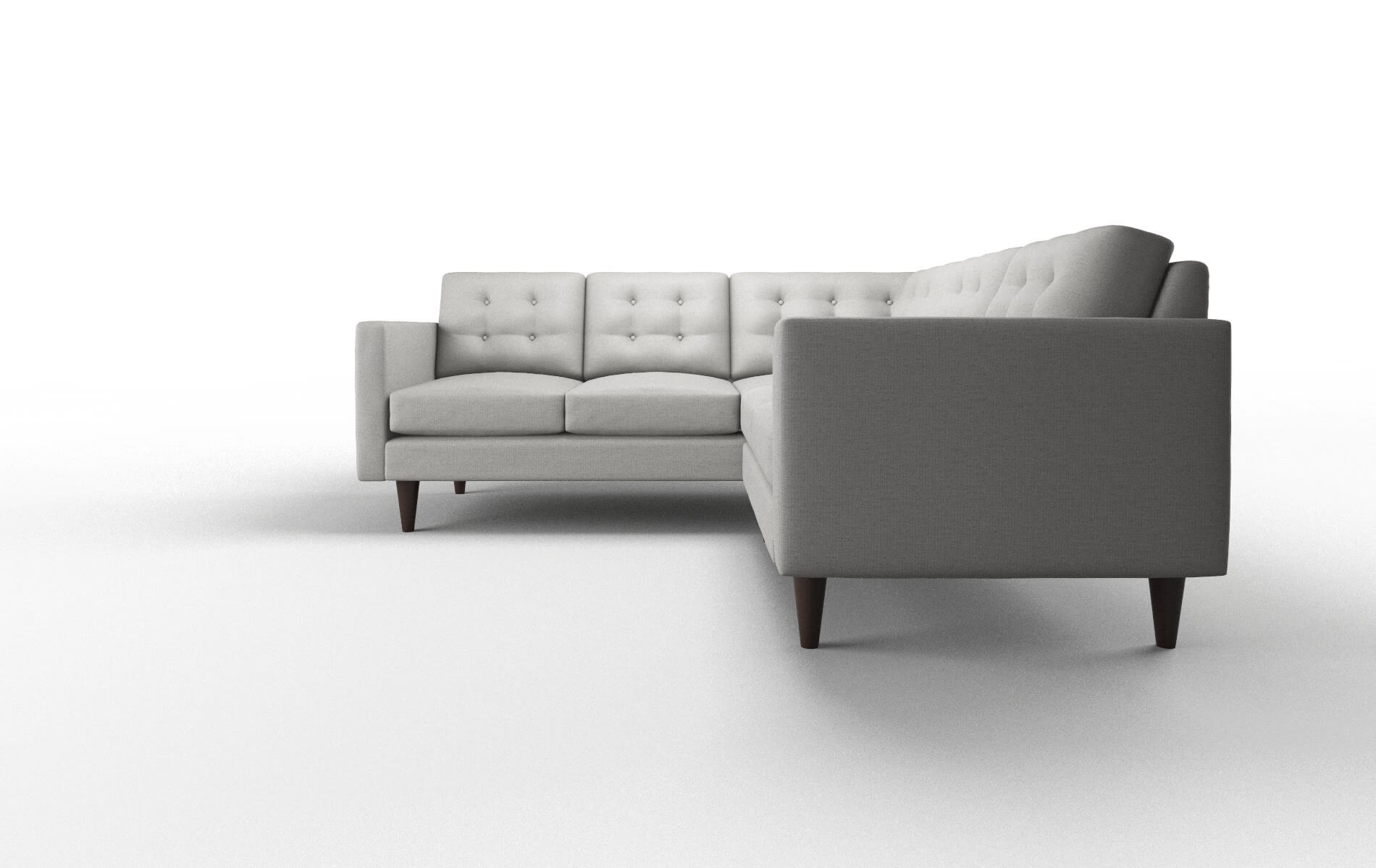 Turin Urban_d Pepper Sectional espresso legs 5