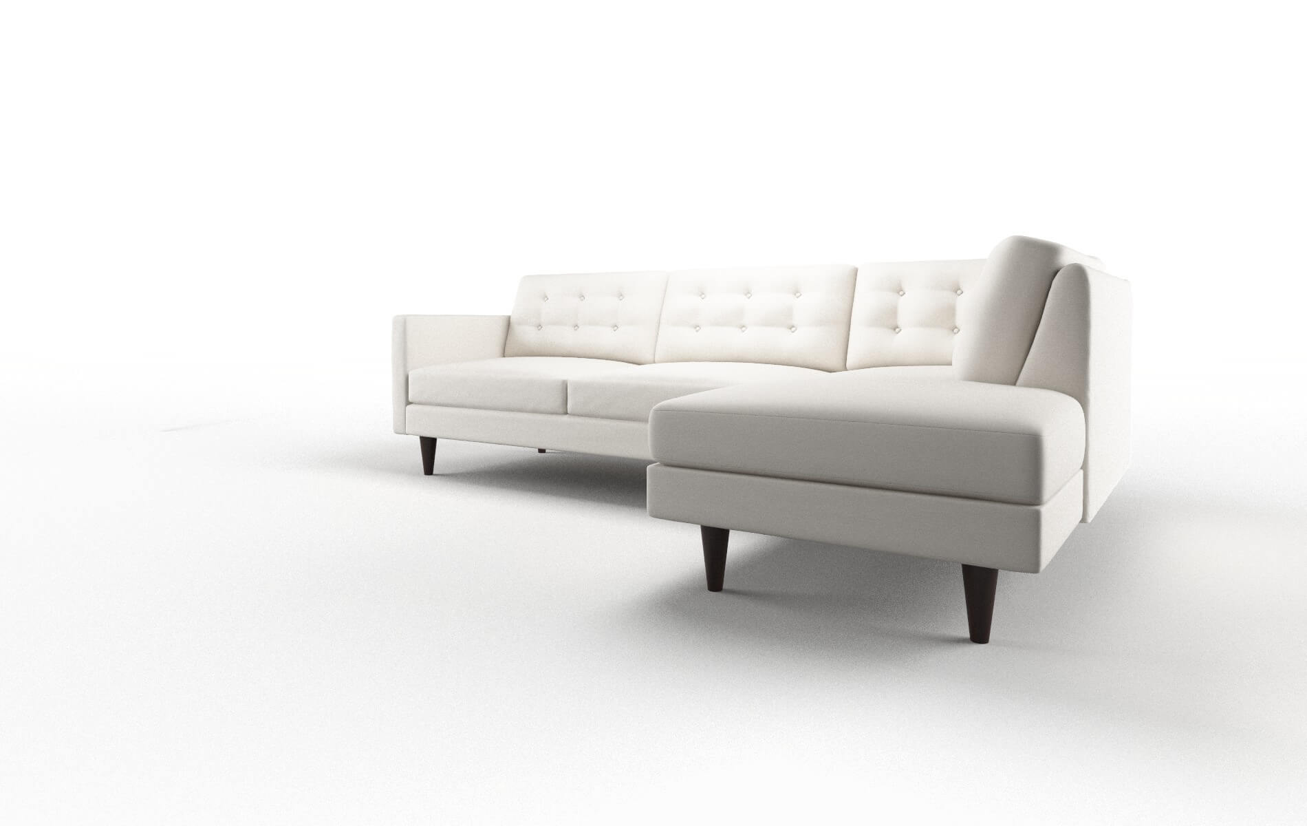 Turin Venice Eggshell Panel espresso legs 4