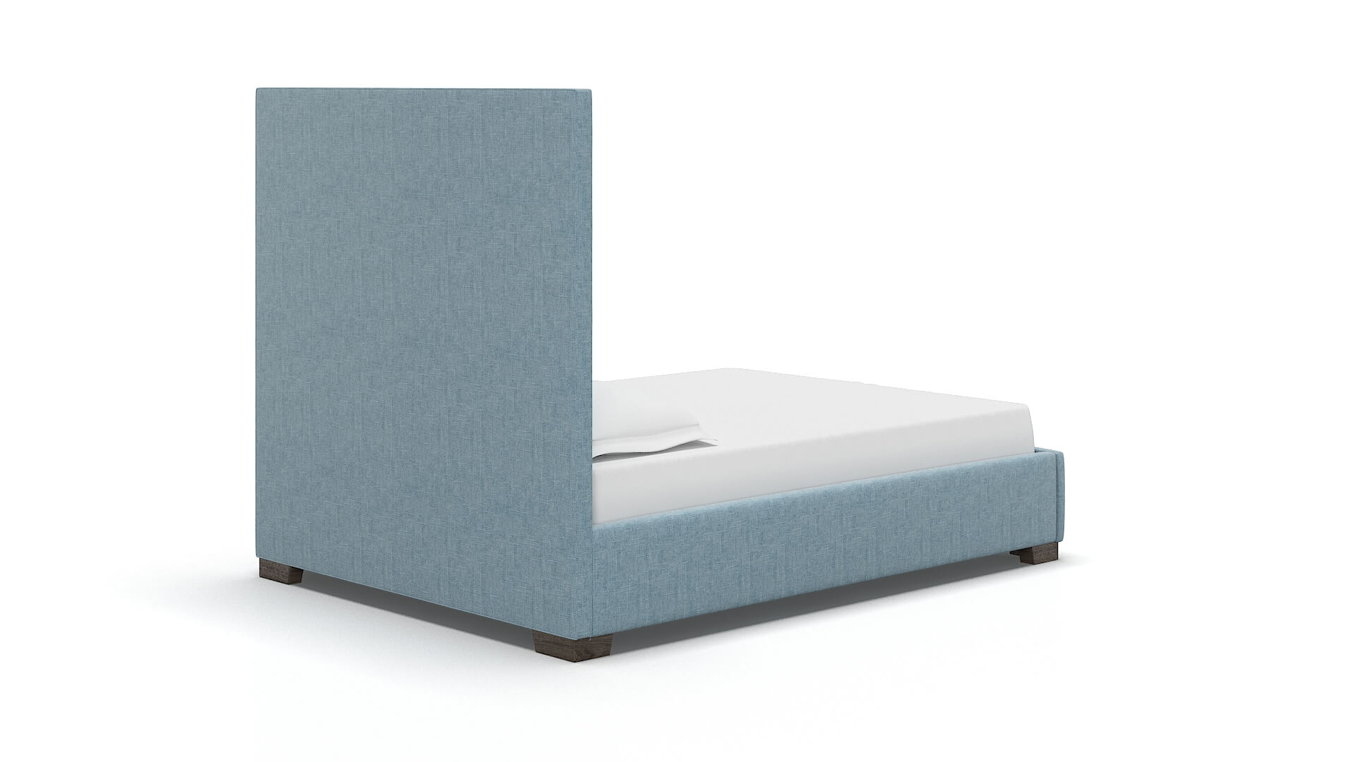Vida Atlas Turquoise Bed espresso legs 4