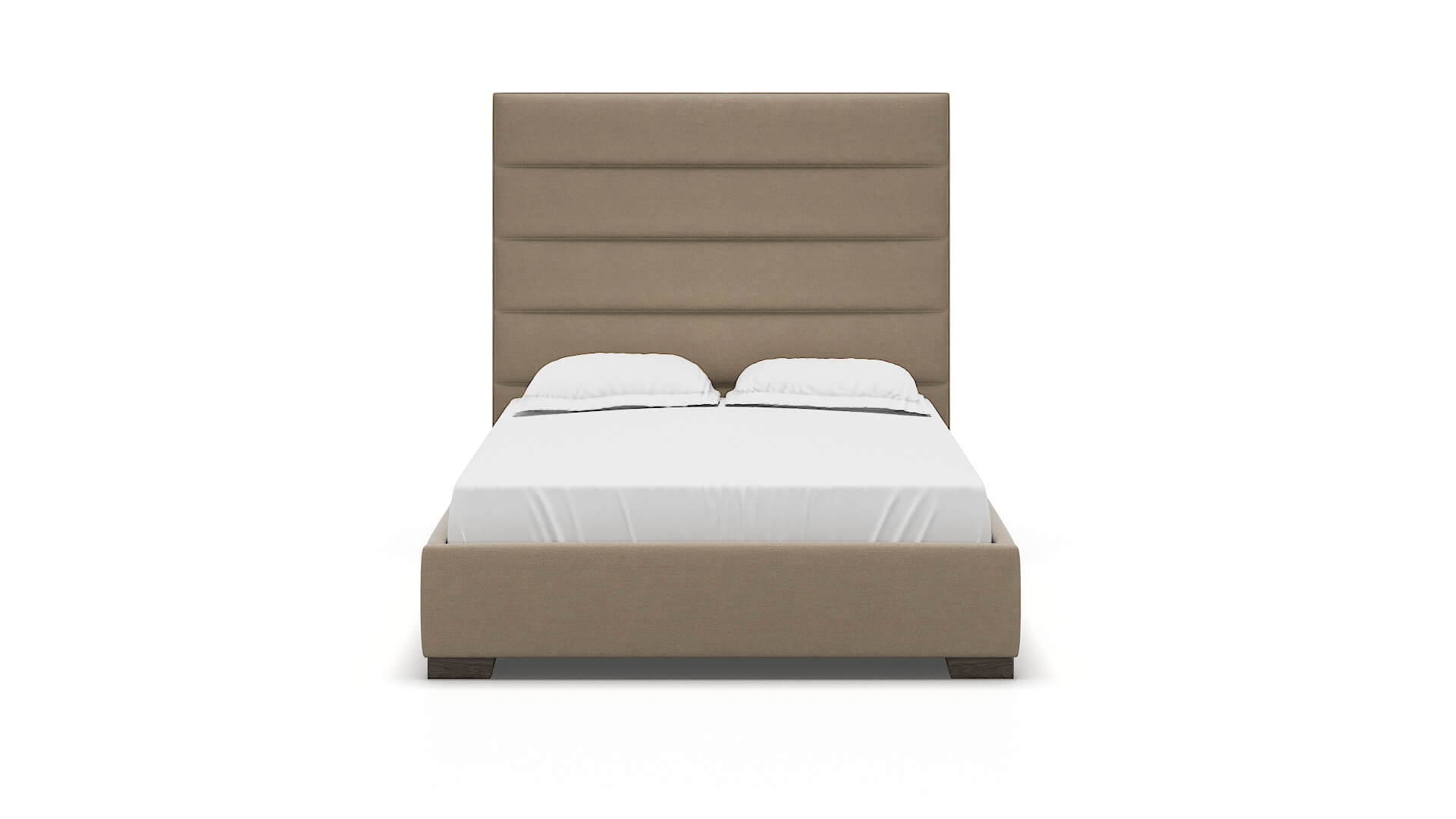 Vida Avenger Driftwood Bed espresso legs 1