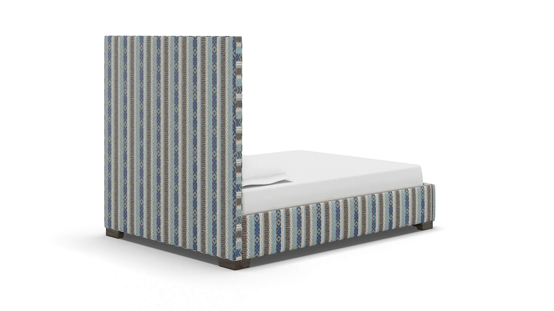 Vida Bodhi Indigo Bed espresso legs 4