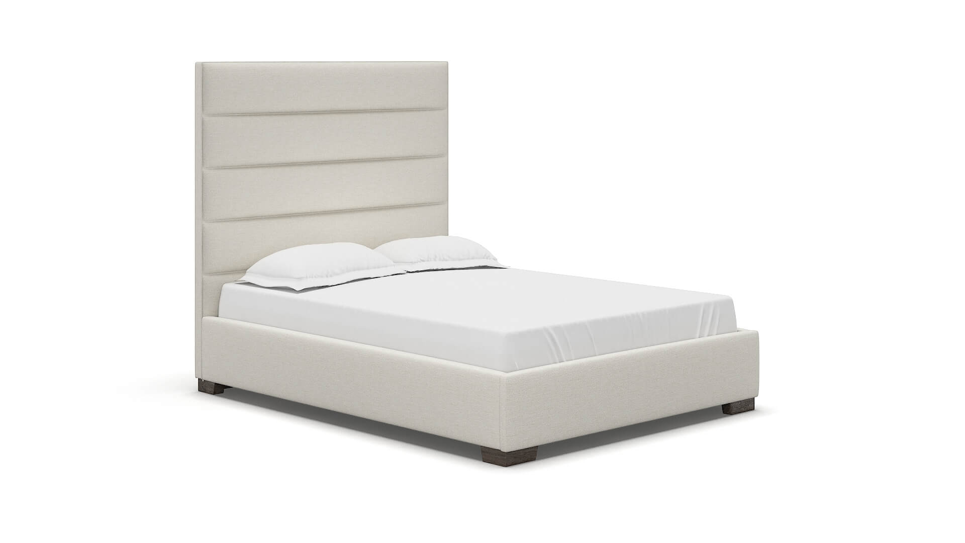 Vida Catalina Ivory Bed espresso legs 2
