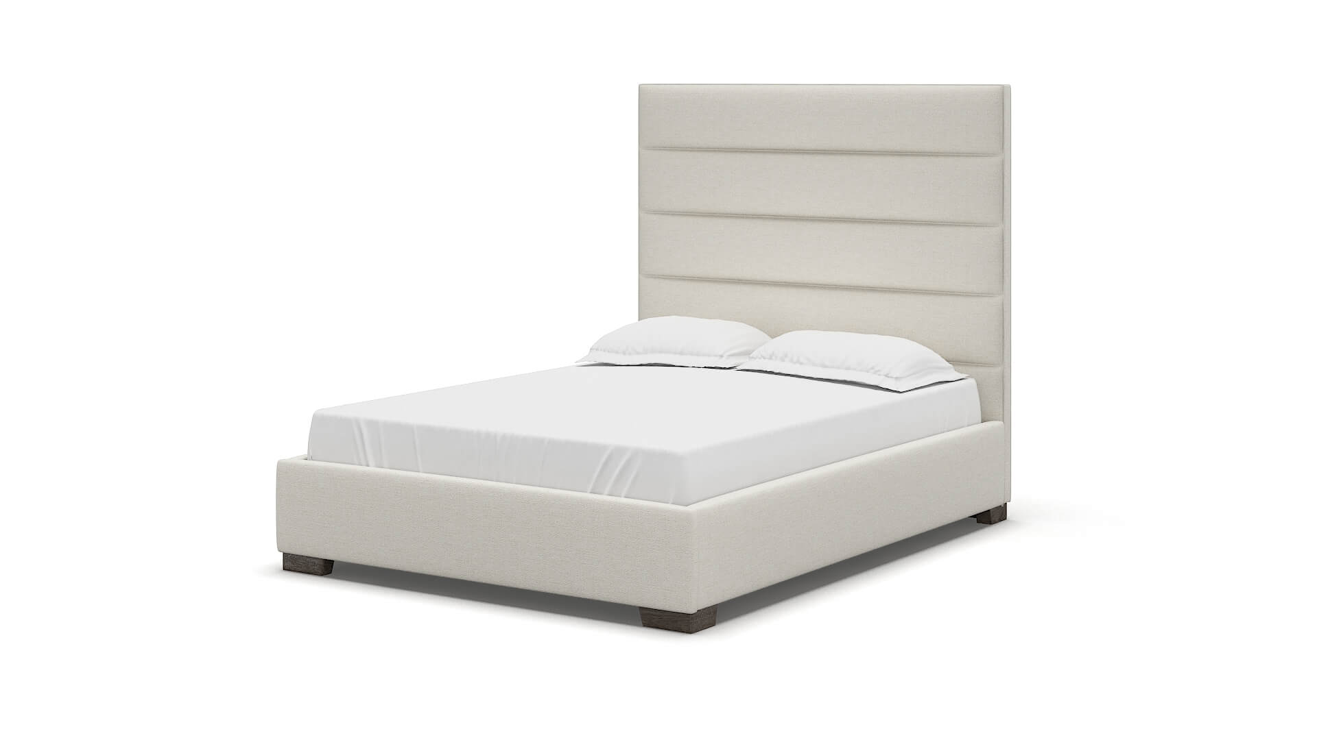 Vida Catalina Ivory Bed espresso legs 5