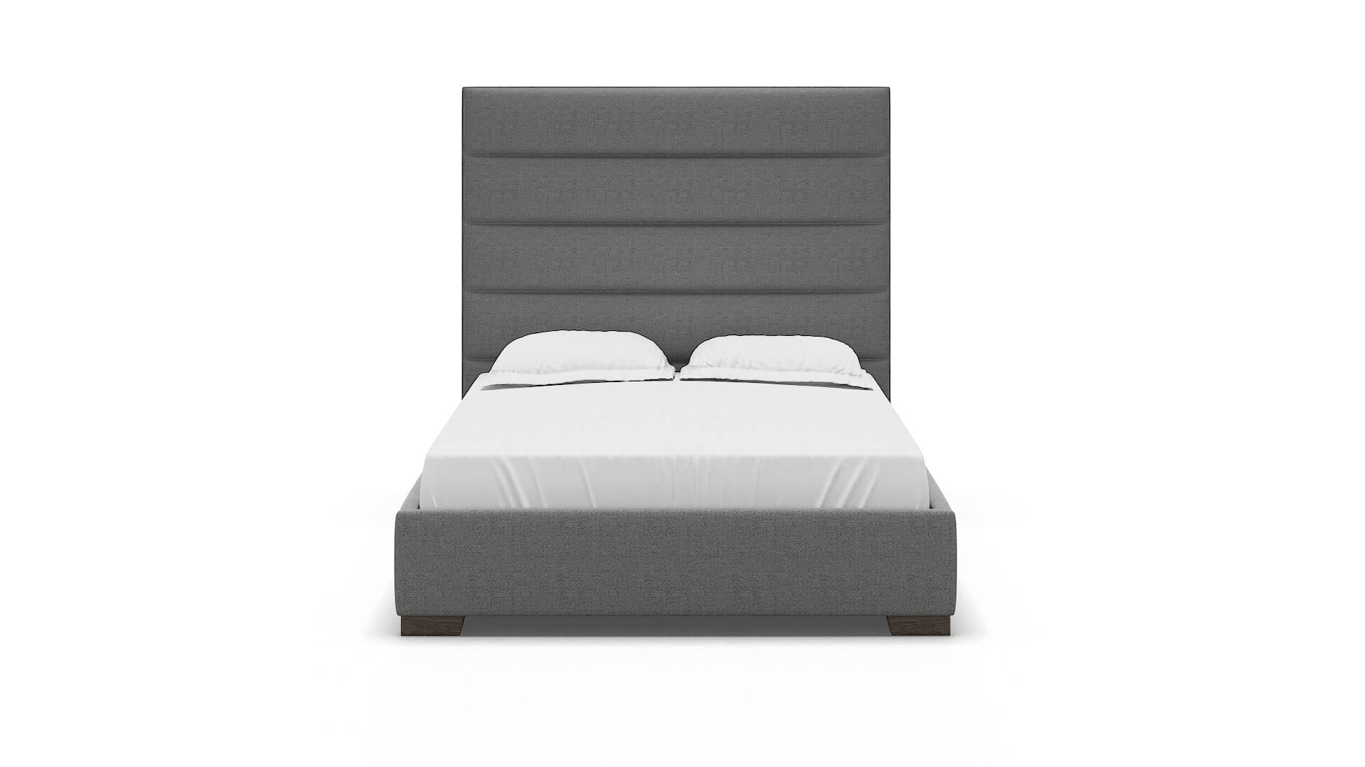 Vida Catalina Steel Bed espresso legs 1