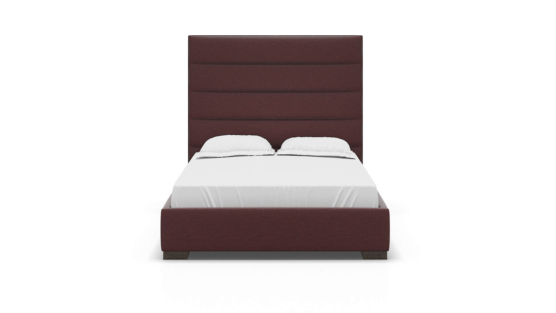 Vida Derby Berry Bed espresso legs 1