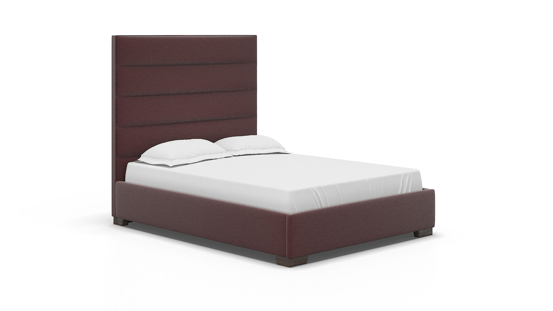 Vida Derby Berry Bed espresso legs 2