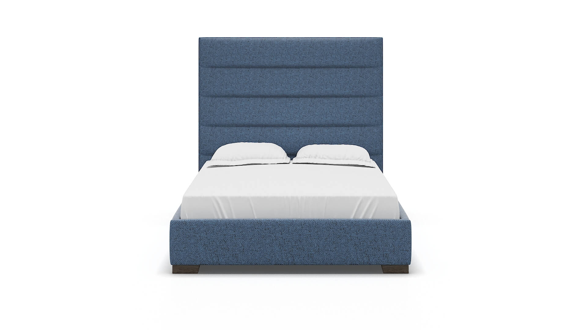 Vida Derby Navy Bed espresso legs 1