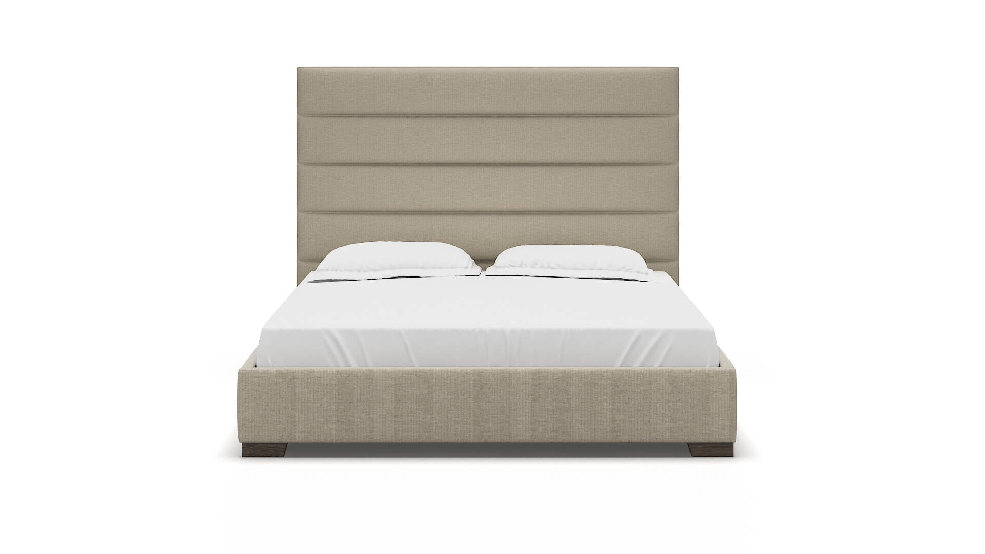 Vida Insight Barley Bed King espresso legs 1