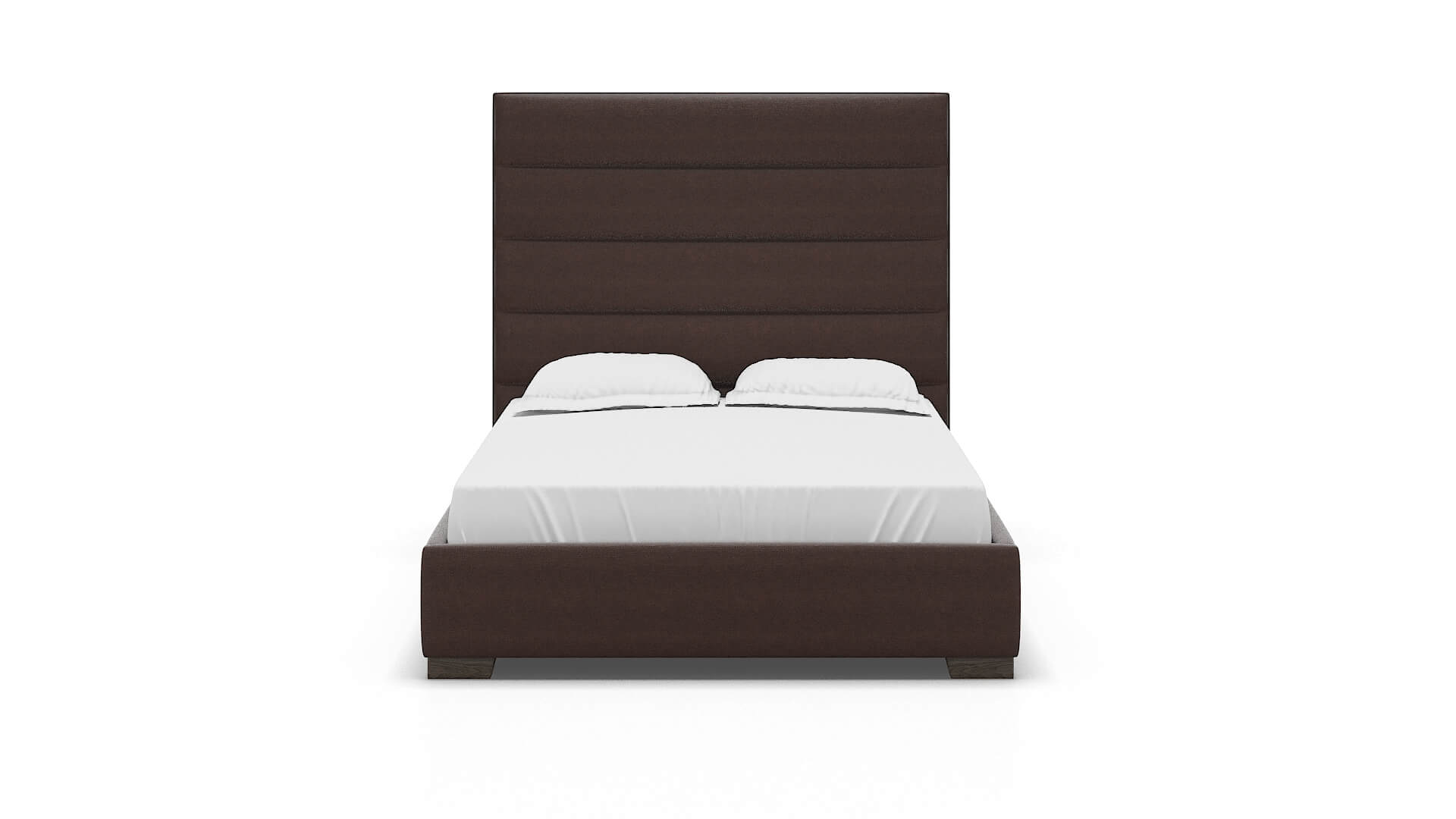 Vida Insight Cafe Bed espresso legs 1