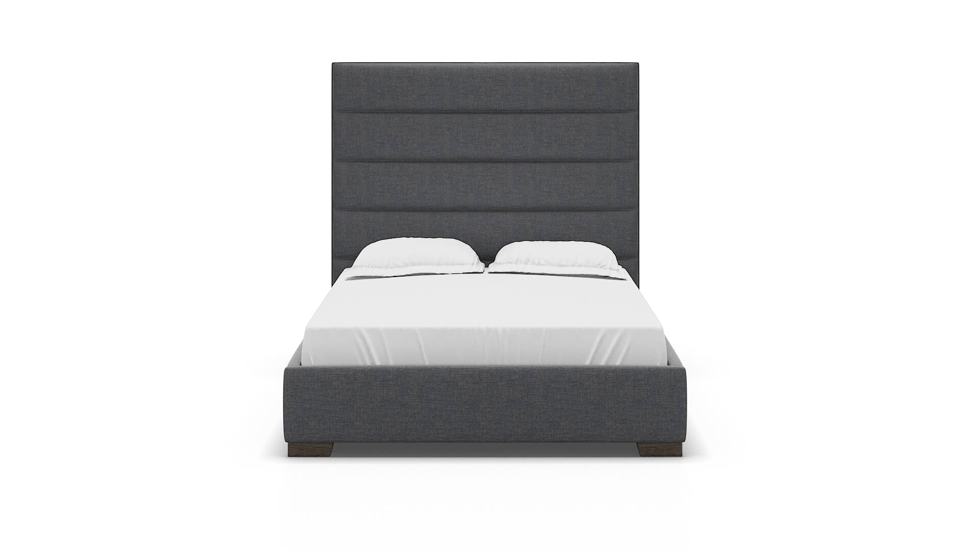 Vida Lana Onyx Bed espresso legs 1