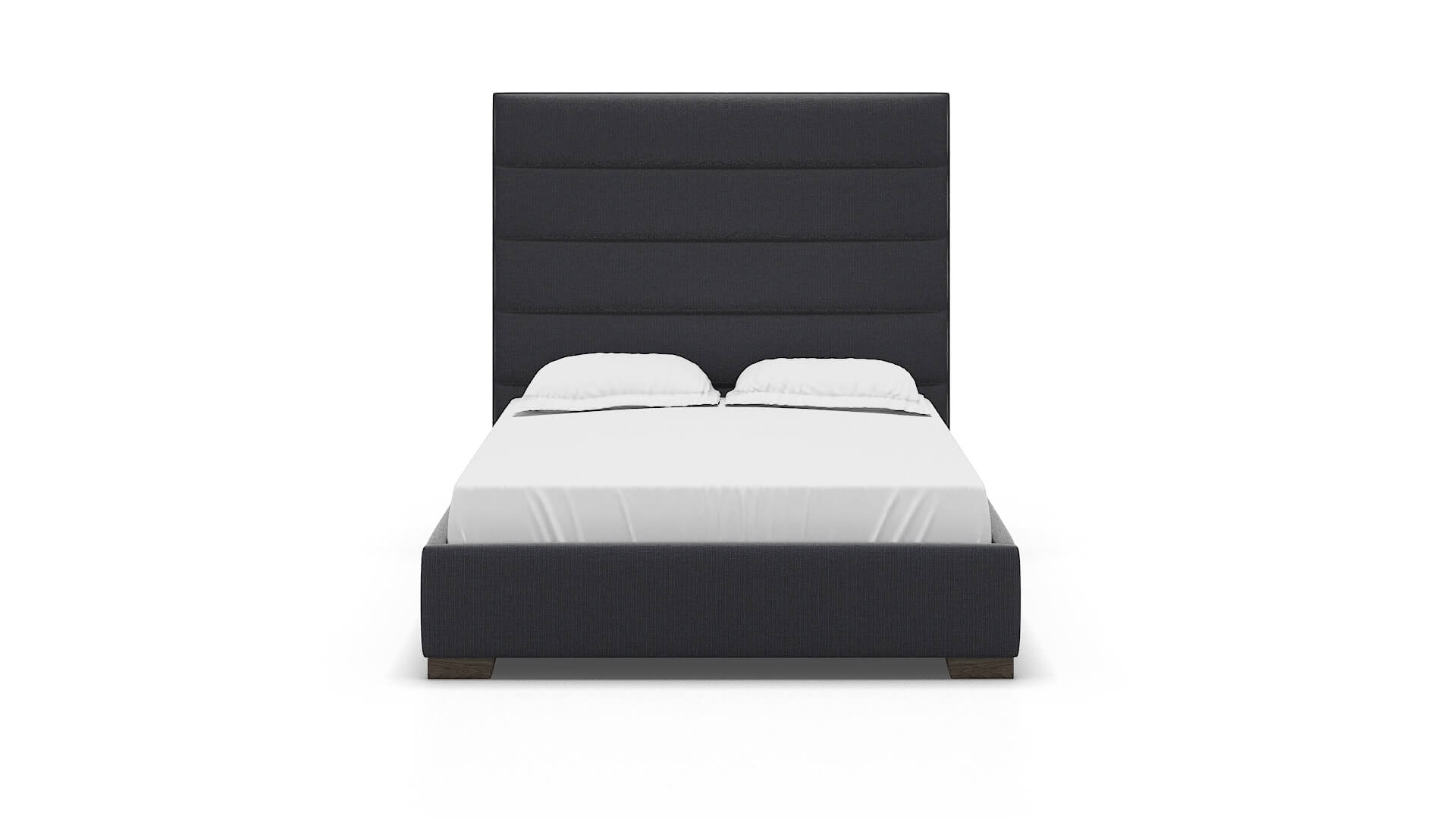 Vida Parker Midnight Bed espresso legs 1