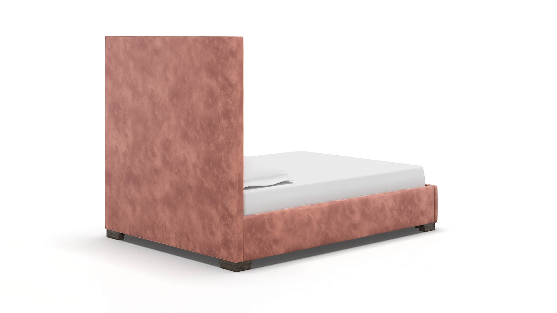Vida Royale Blush Bed espresso legs 4