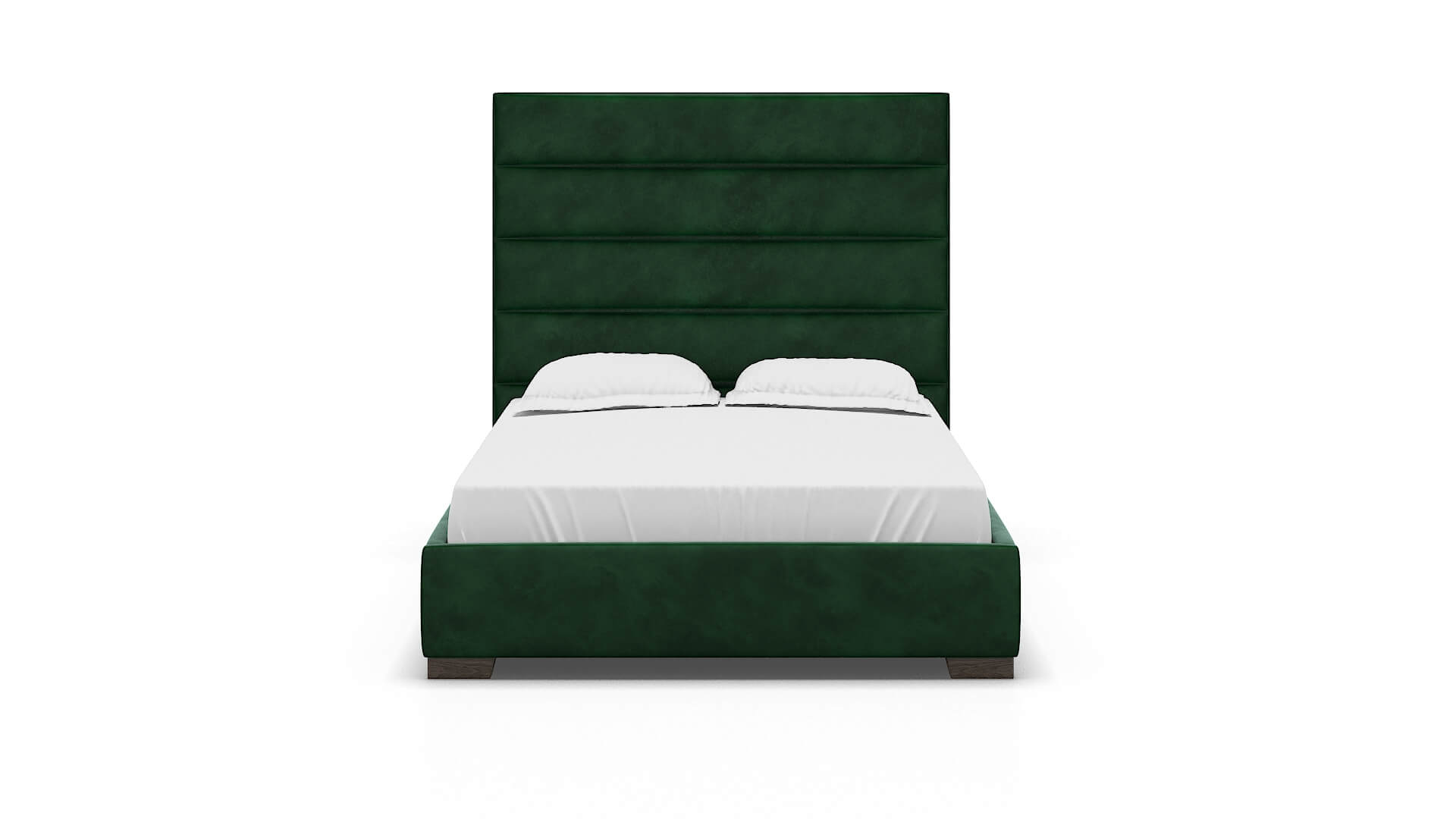 Vida Royale Evergreen Bed espresso legs 1