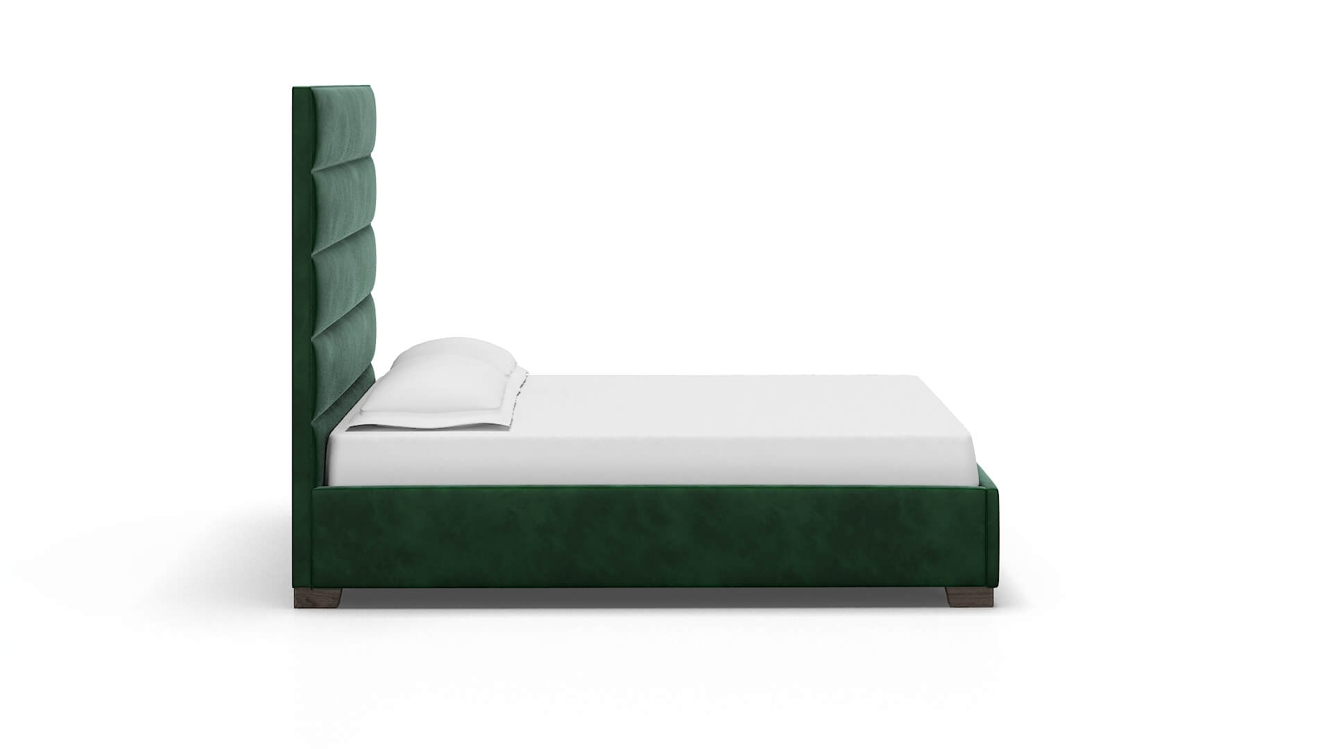 Vida Royale Evergreen Bed espresso legs 3