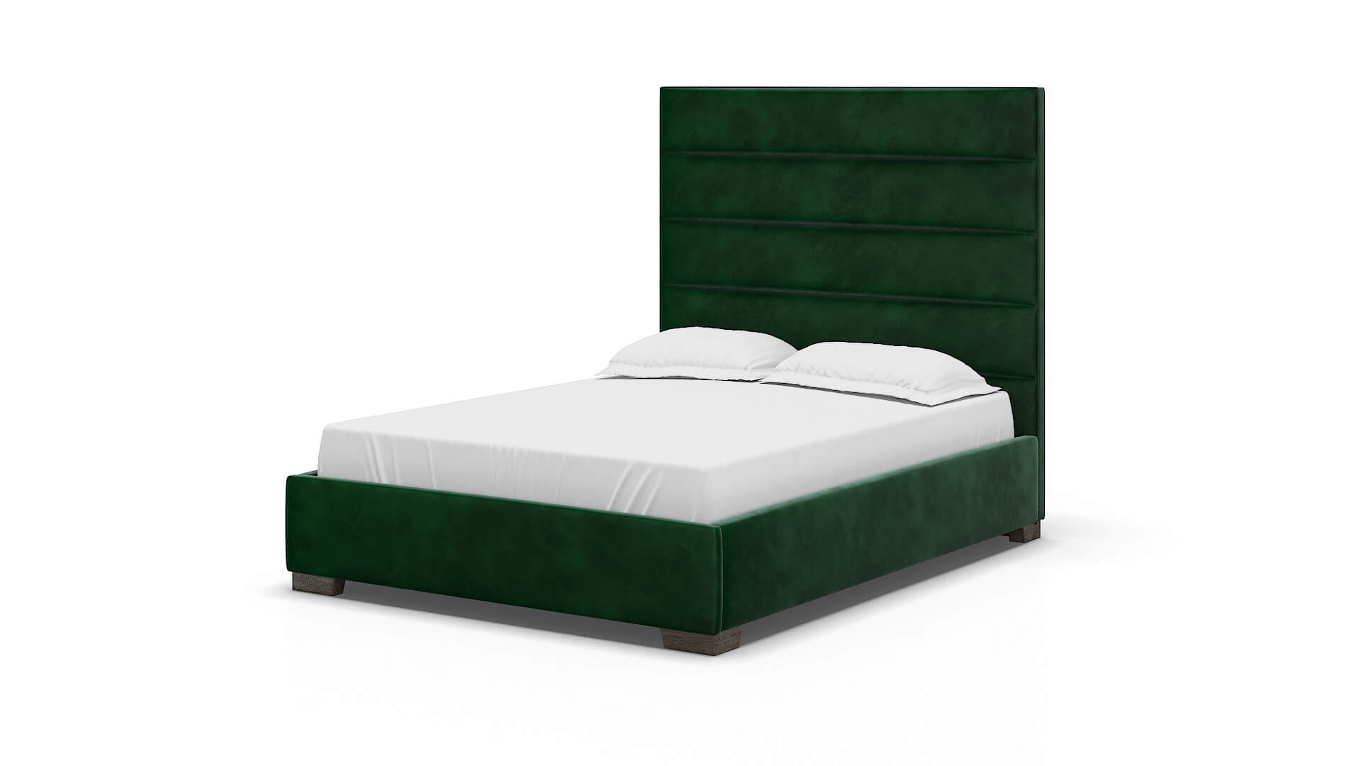 Vida Royale Evergreen Bed espresso legs 5