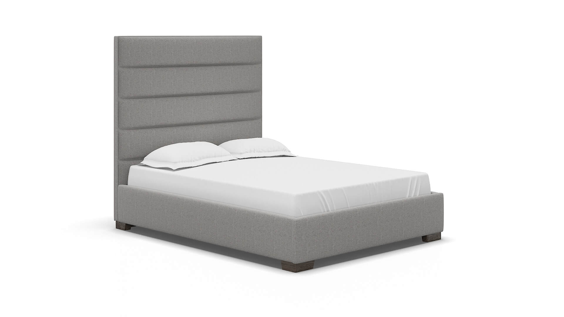 Vida Sasha Silver Bed espresso legs 2