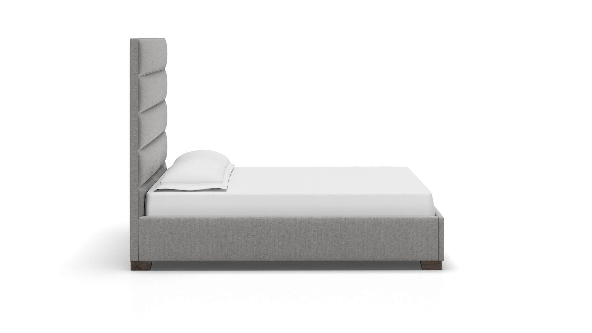 Vida Sasha Silver Bed espresso legs 3