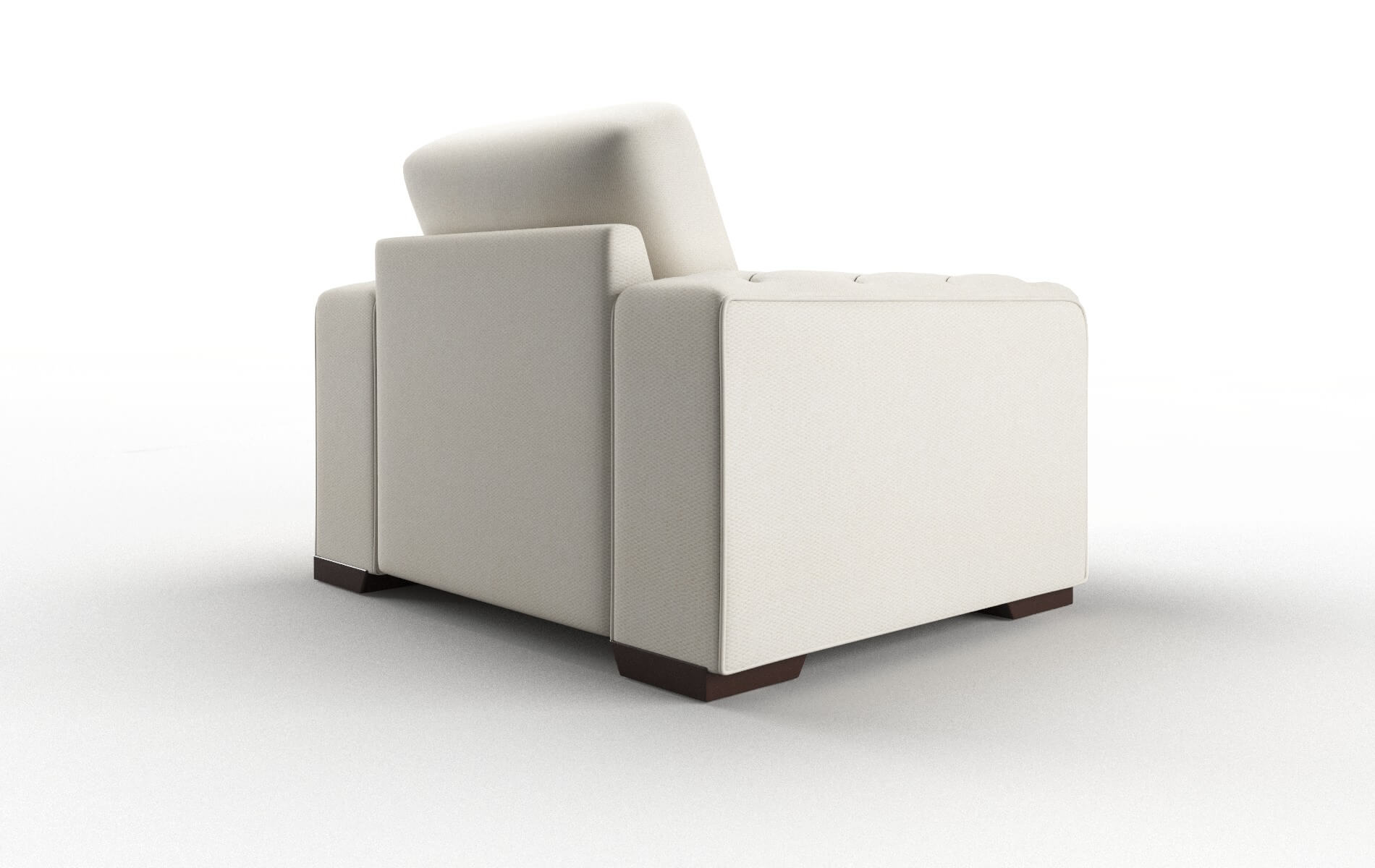 Windsor Bungalow Ivory Chair espresso legs 5