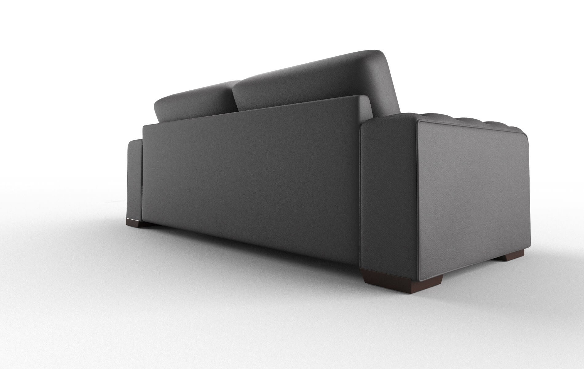 Windsor Catalina Charcoal Sofa espresso legs 5
