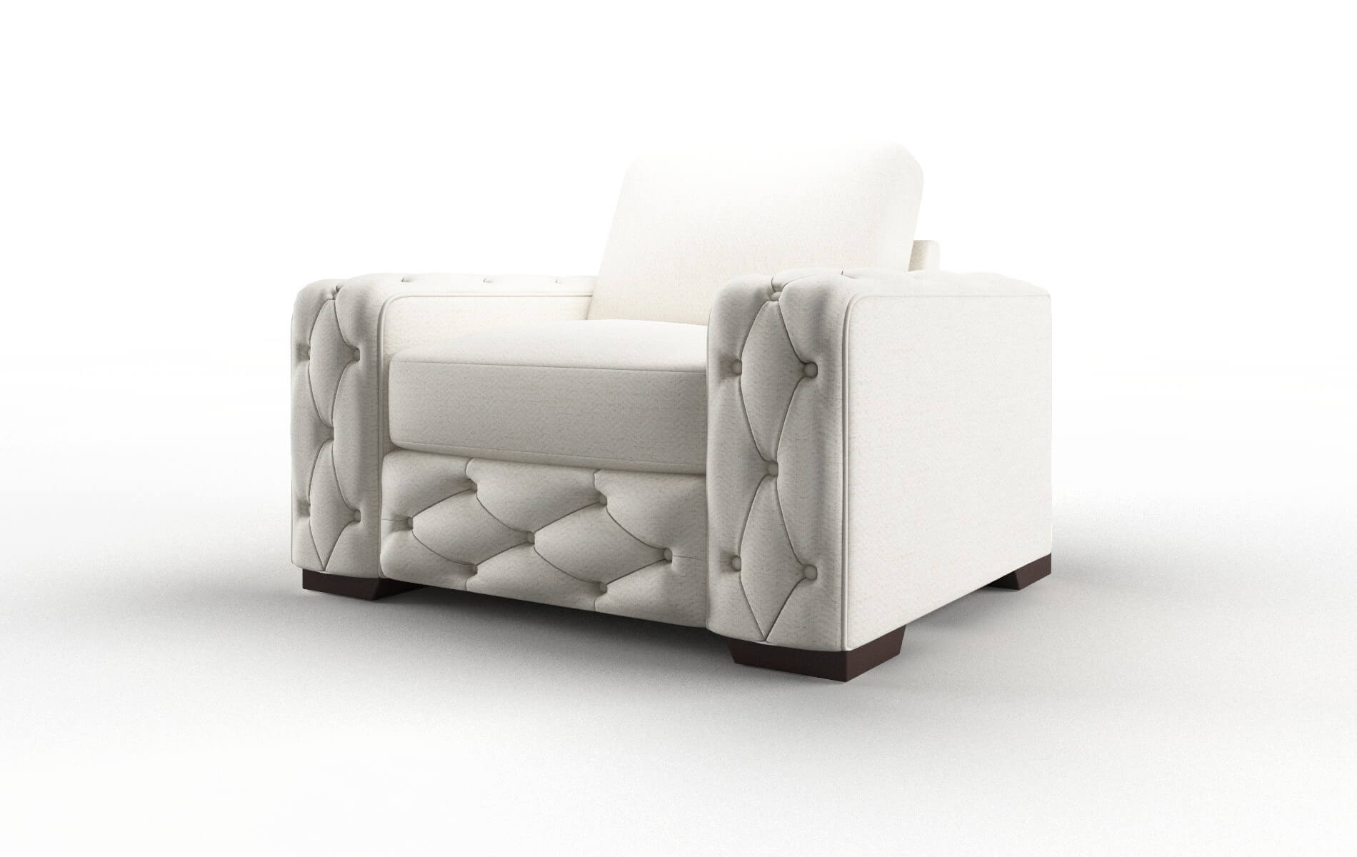 Windsor Catalina Ivory Chair espresso legs 4