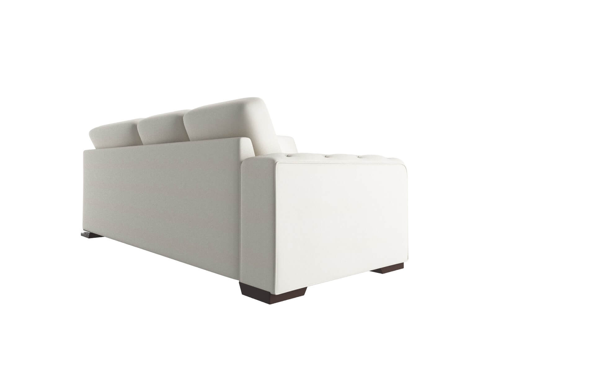 Windsor Chance Bone Sectional espresso legs 3