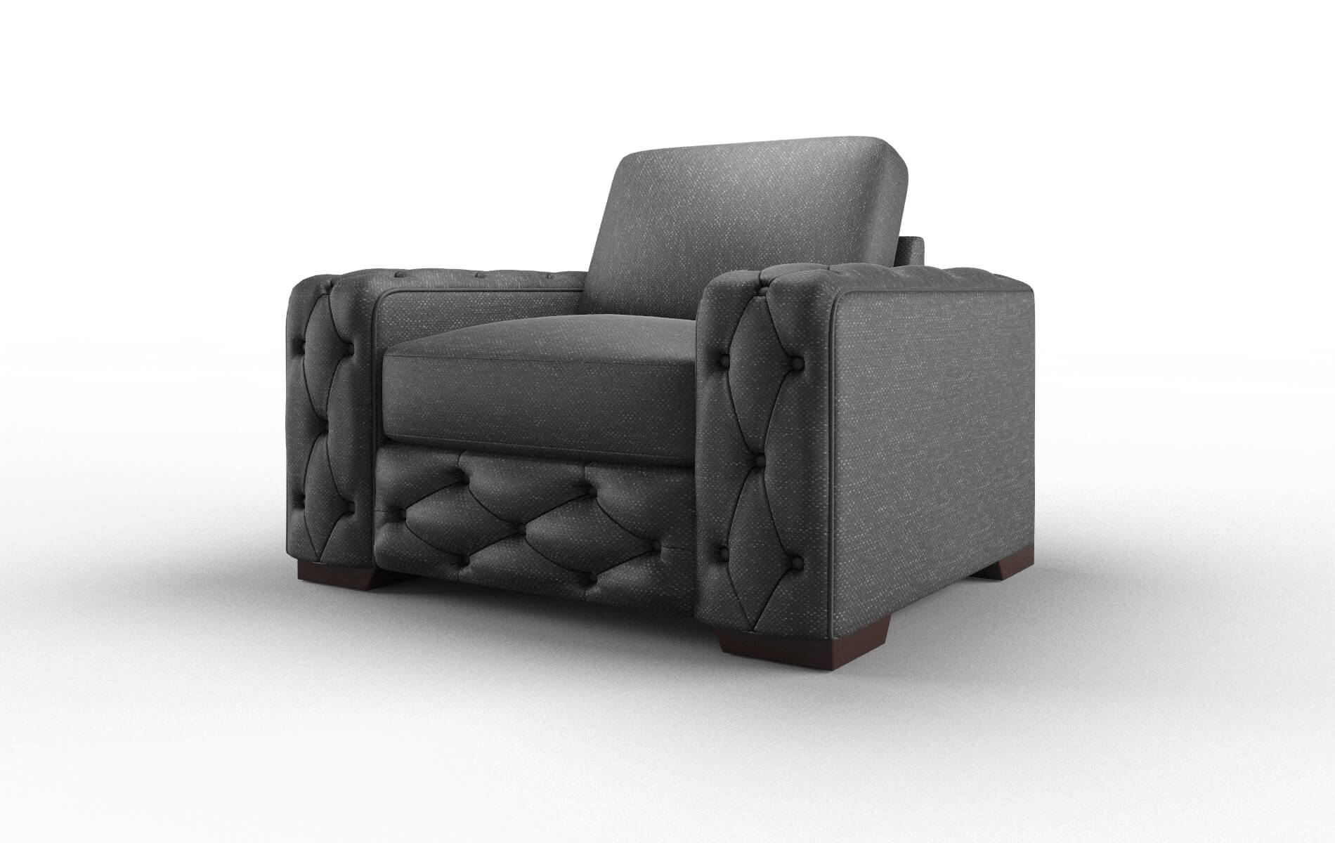 Windsor Chance Denim Chair espresso legs 4