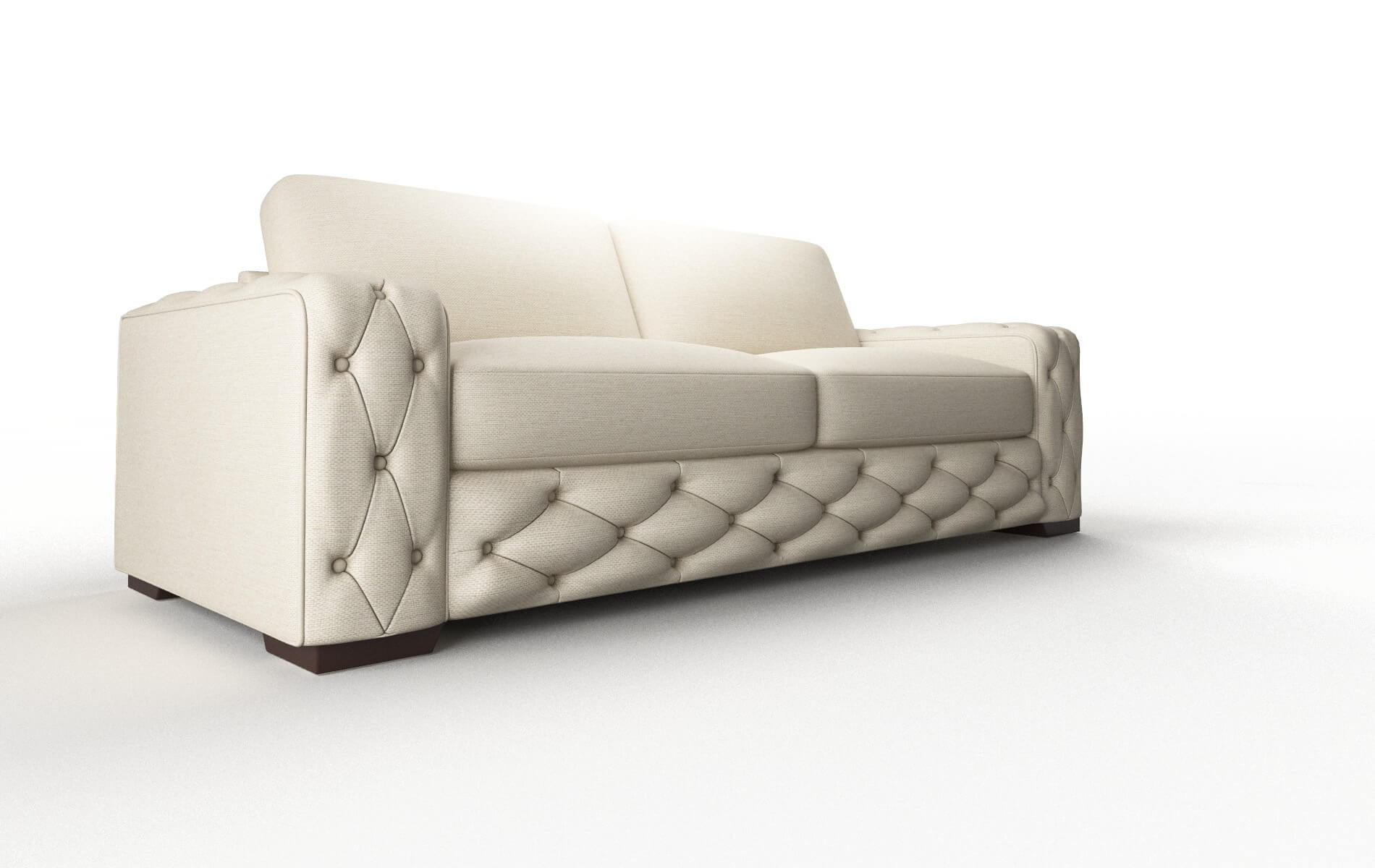 Windsor Chance Sand Sofa espresso legs 2