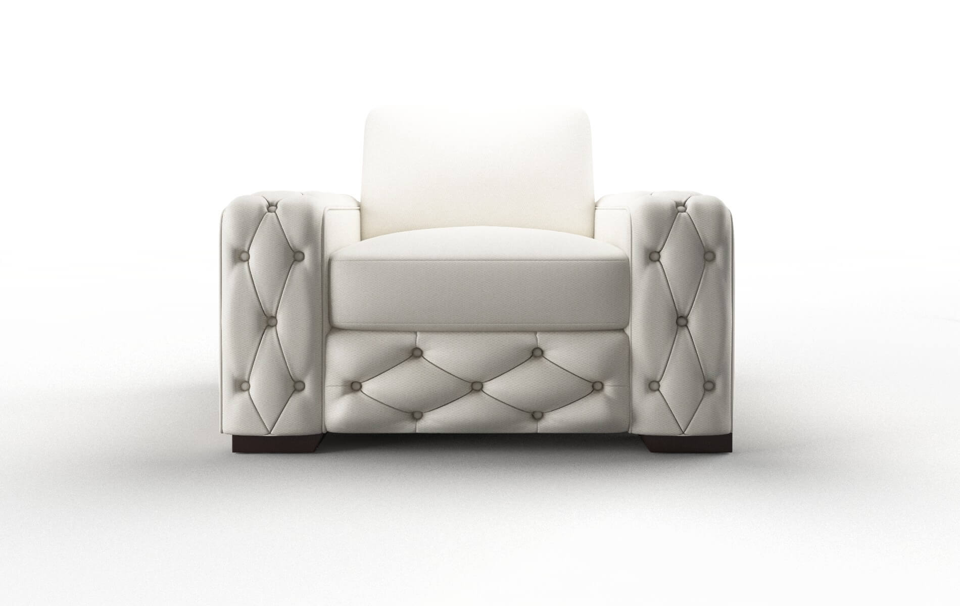 Windsor Cosmo ivory Chair Espresso Legs  1