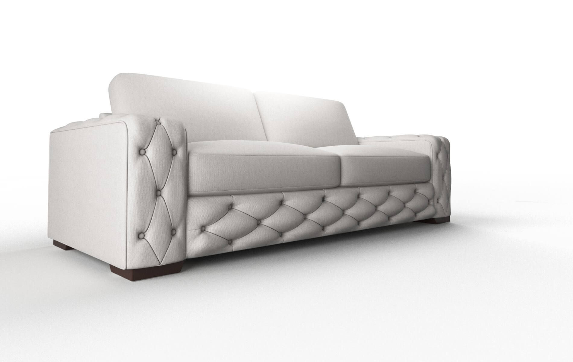 Windsor Cosmo Silver Sofa espresso legs 2