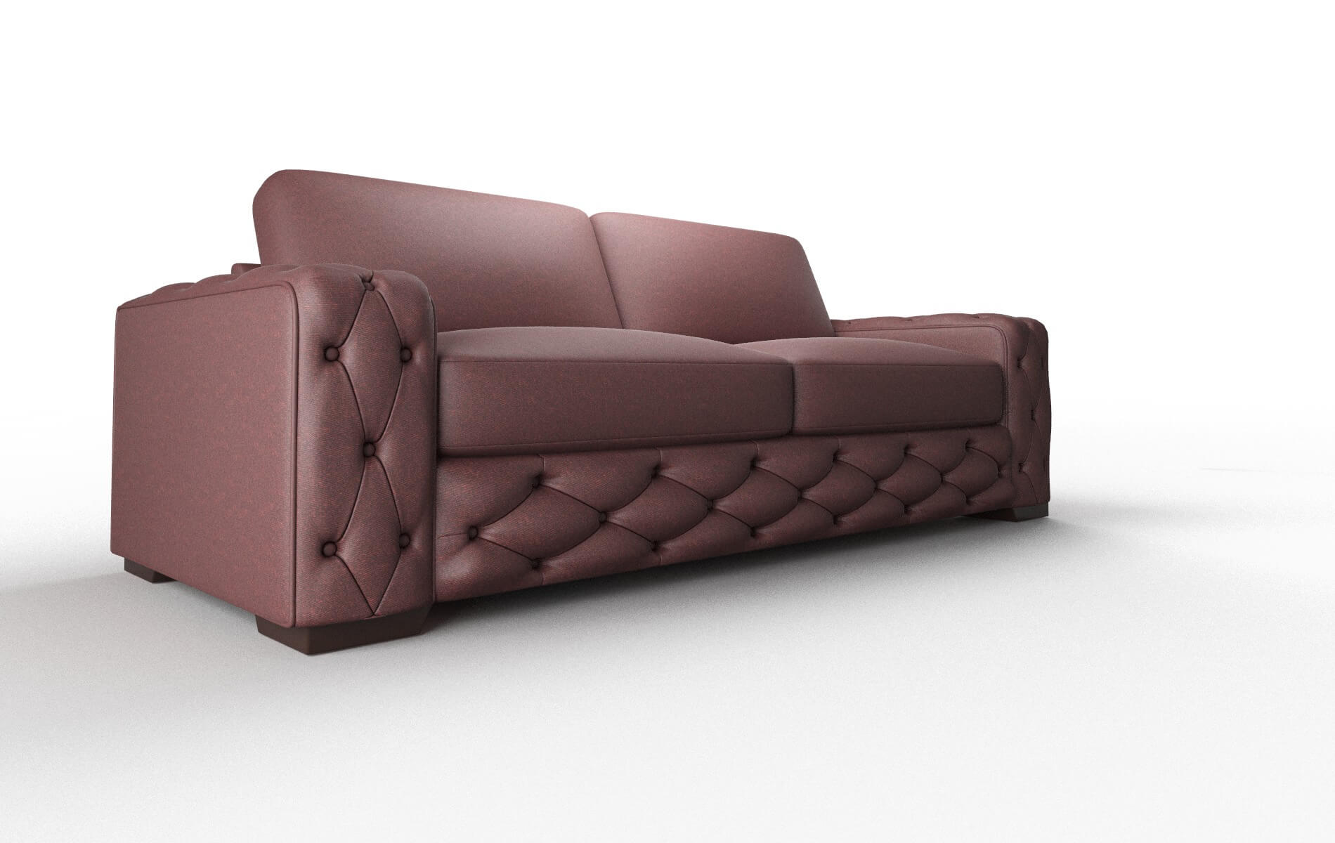Windsor Derby Berry Sofa espresso legs 2