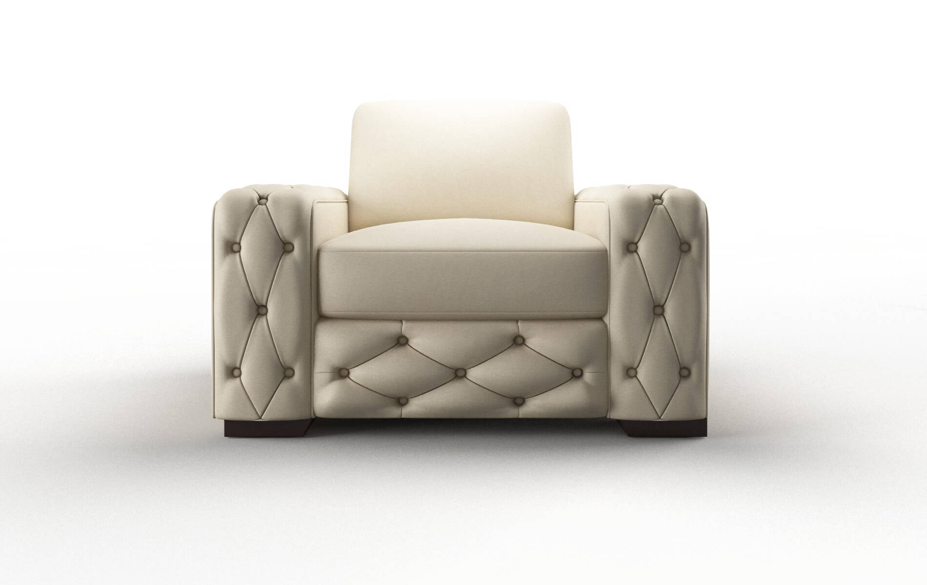 Windsor Dream_d Almond Chair espresso legs 1