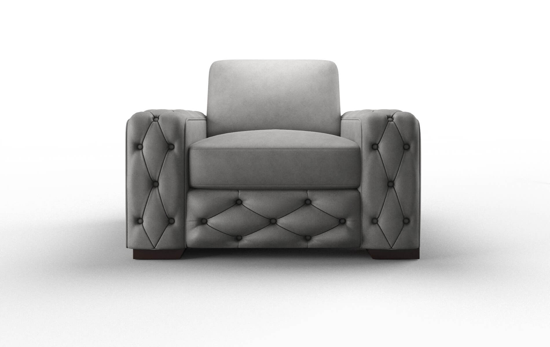 Windsor Dream_d Charcoal Chair espresso legs 1