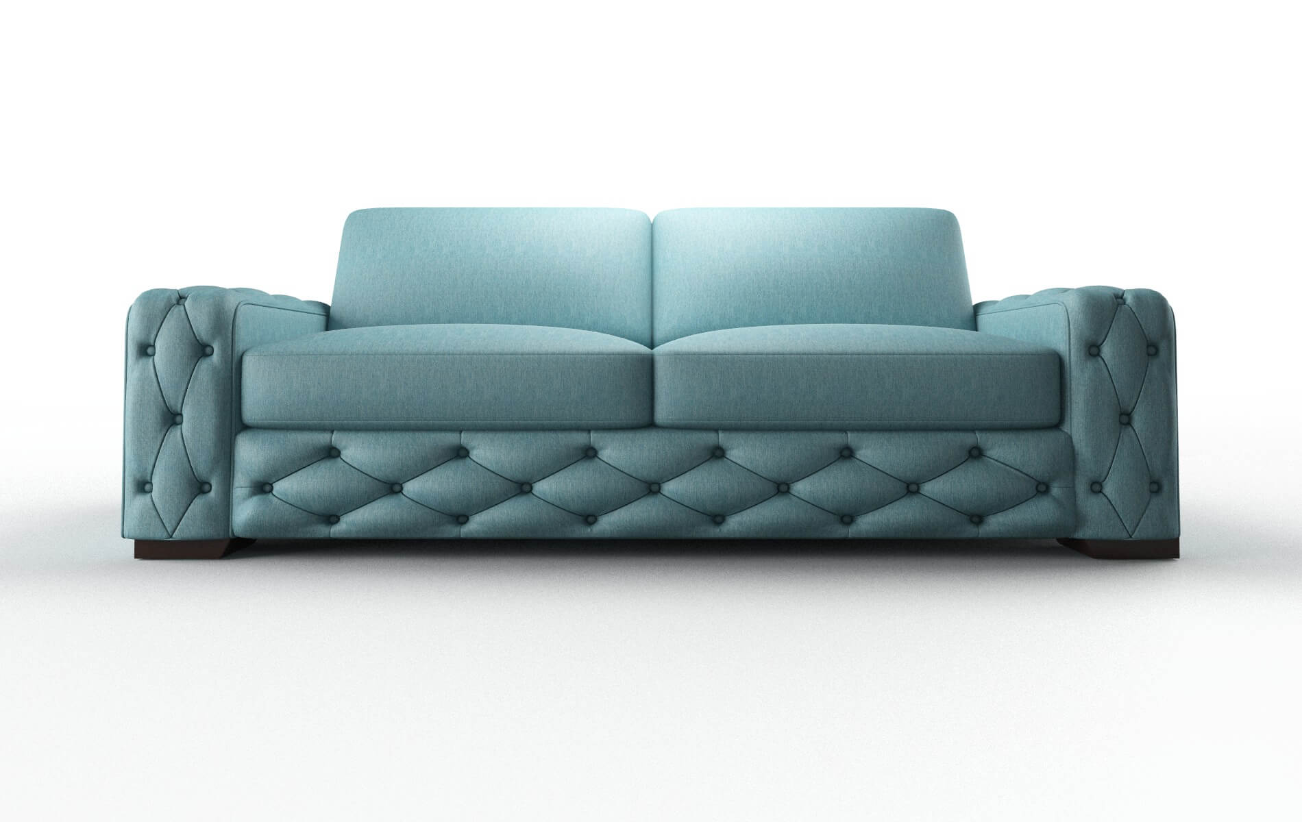 Windsor Lana Peacock Sofa espresso legs 1