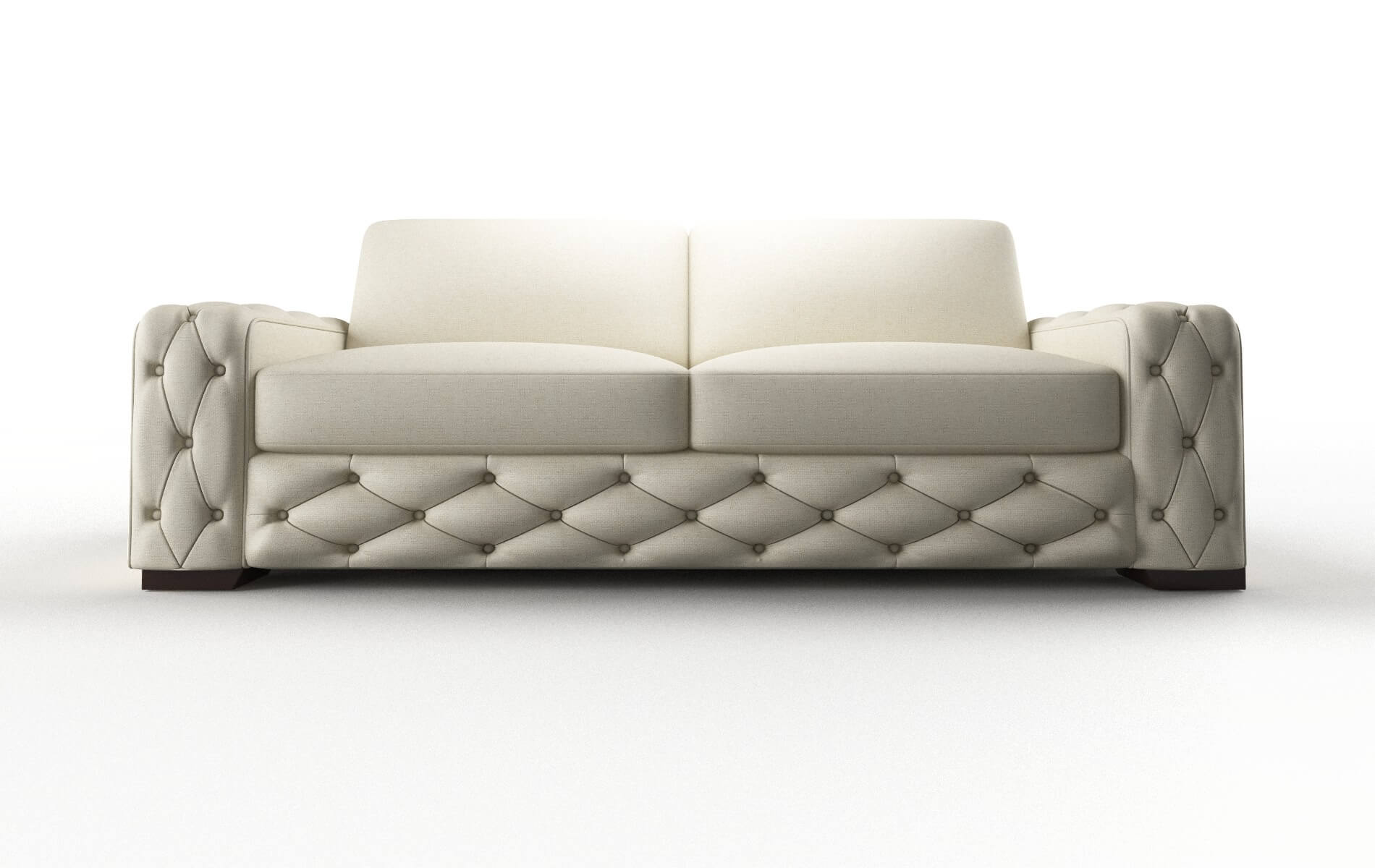 Windsor Lana Sand Sofa espresso legs 1