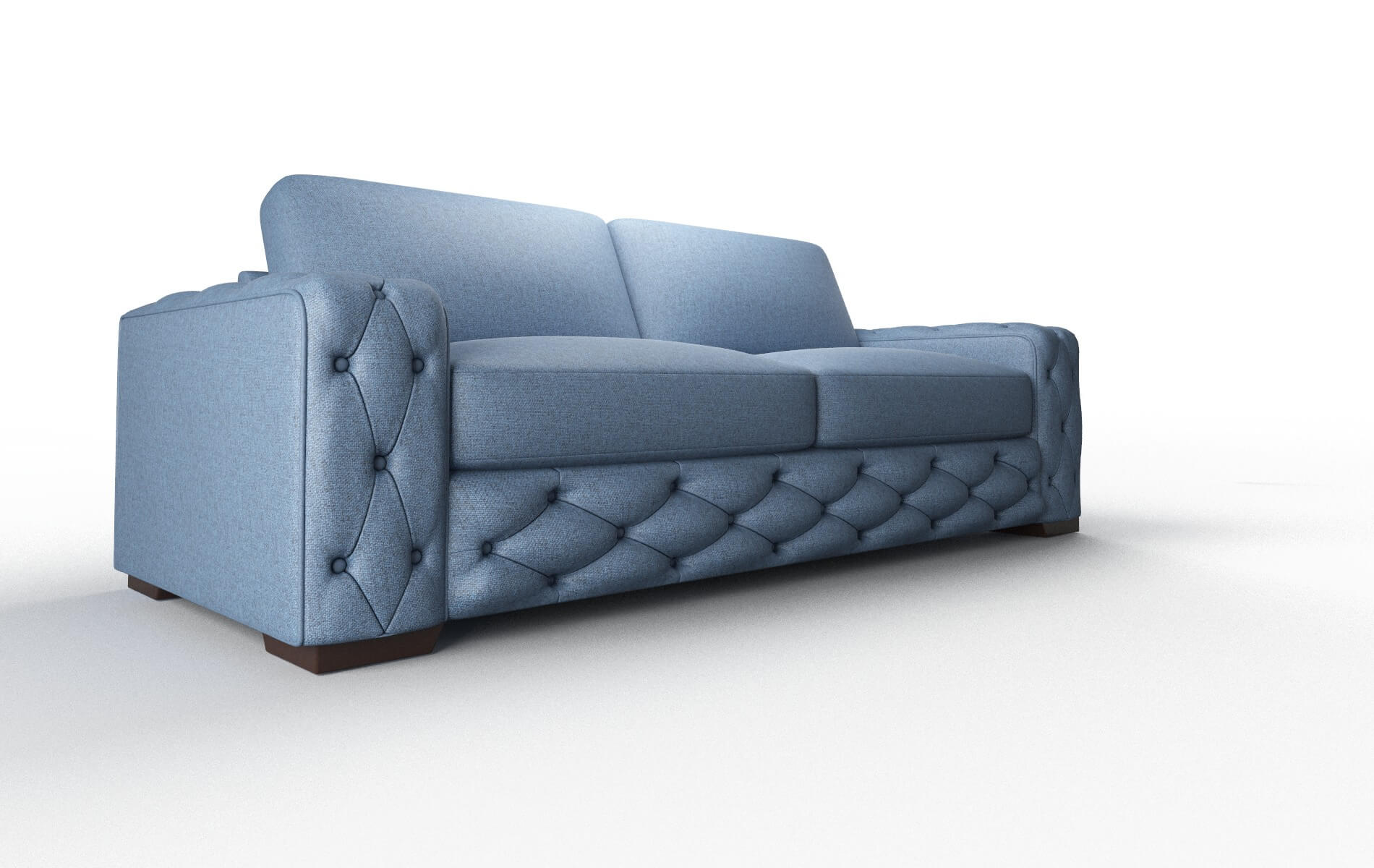Windsor Leslie Indigo Sofa espresso legs 2