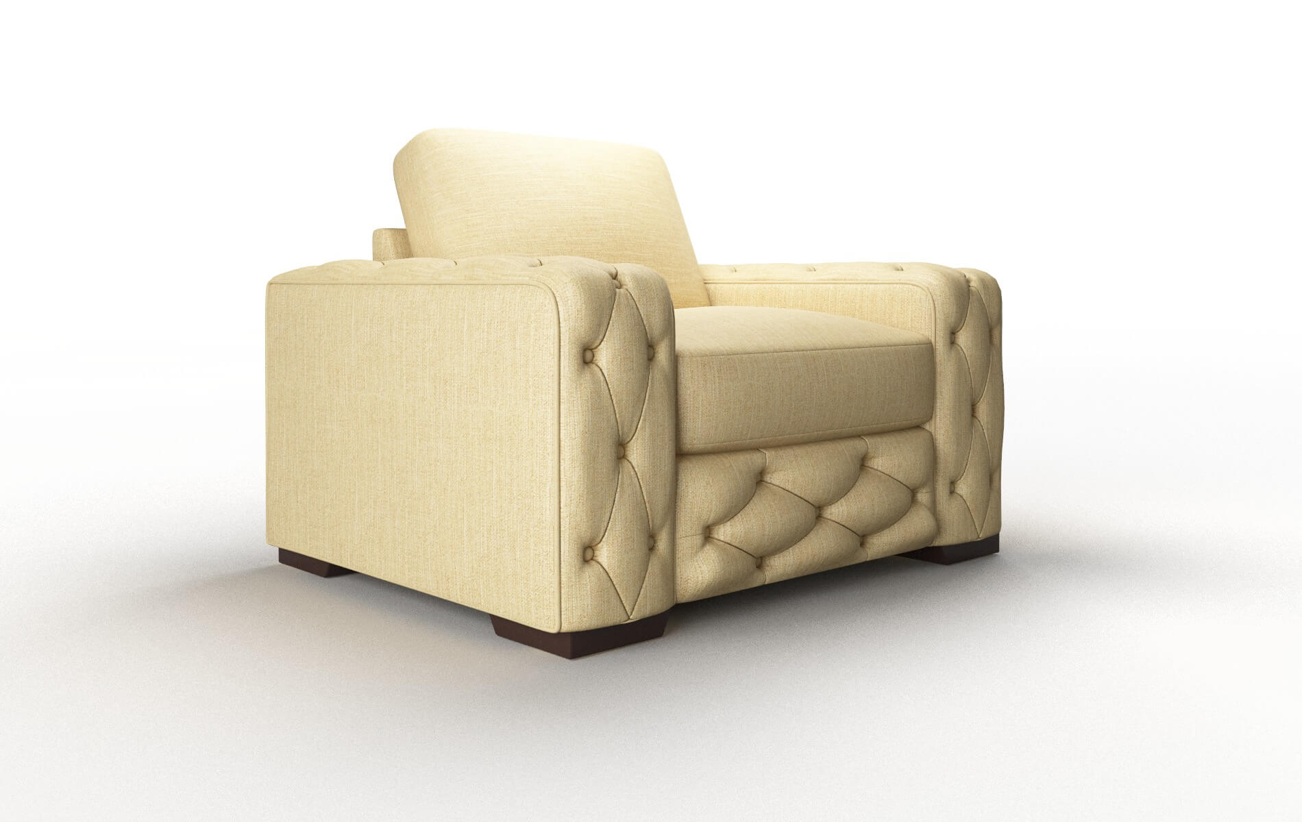 Windsor Malibu Maize Chair espresso legs 2