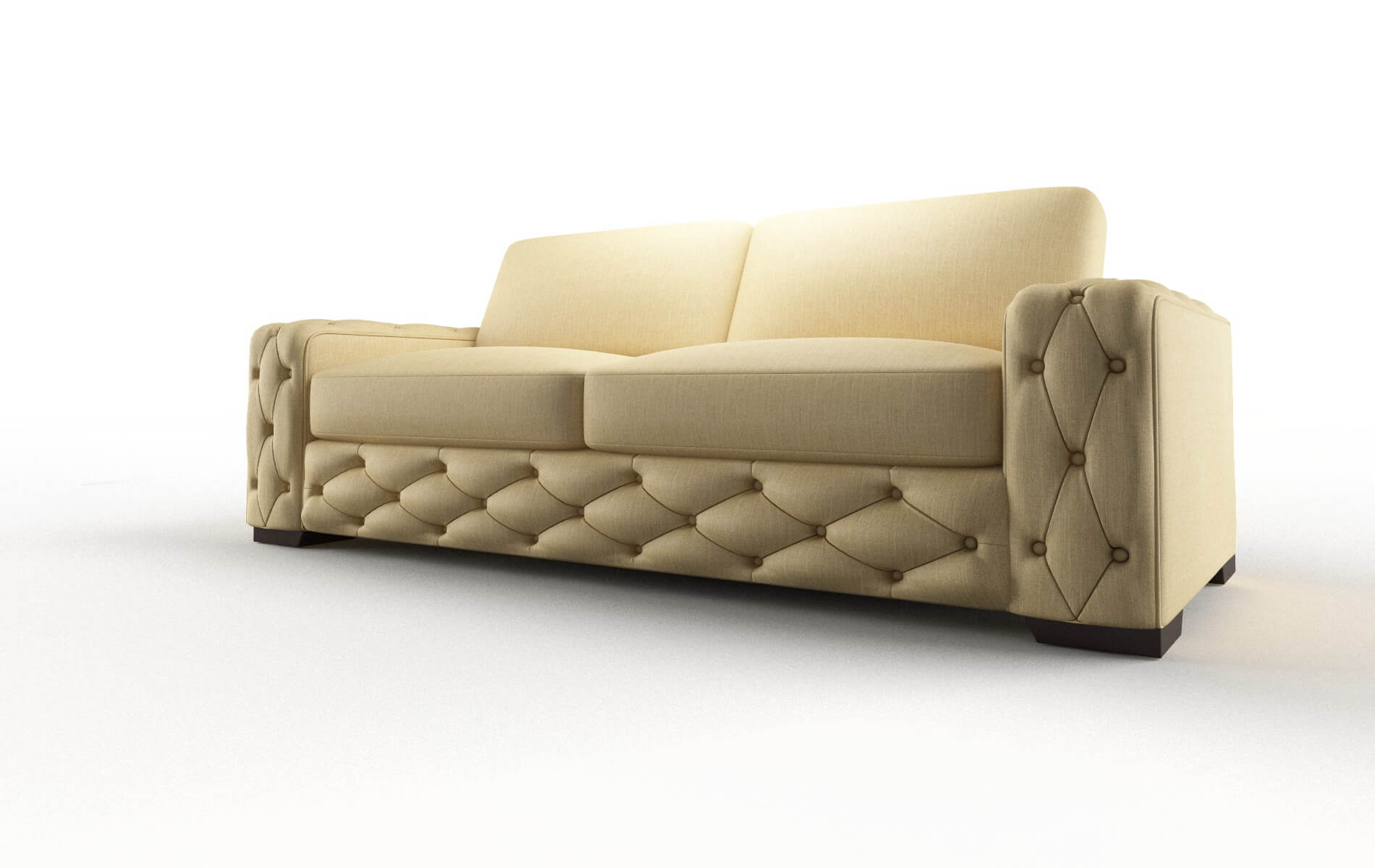 Windsor Malibu Maize Sofa espresso legs 4