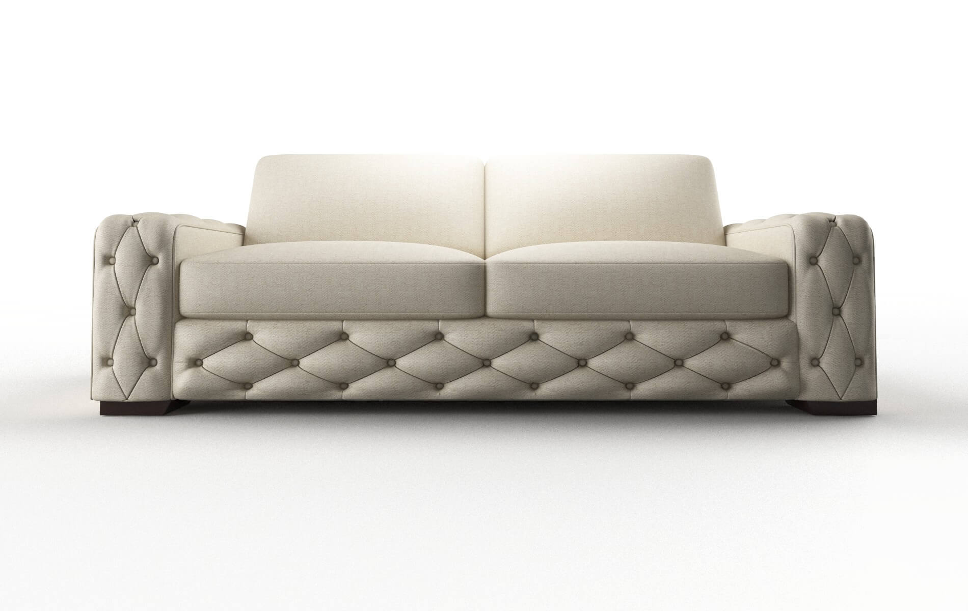 Windsor Malibu Sand Sofa espresso legs 1