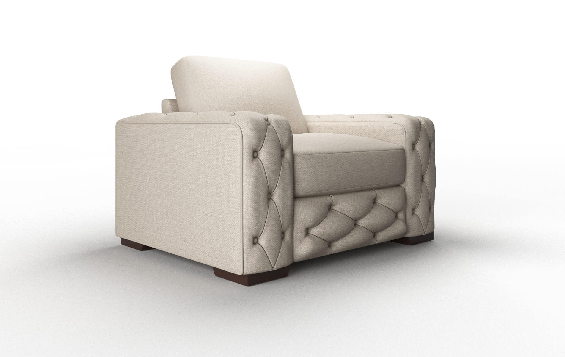 Windsor Naples Almond Chair espresso legs 2