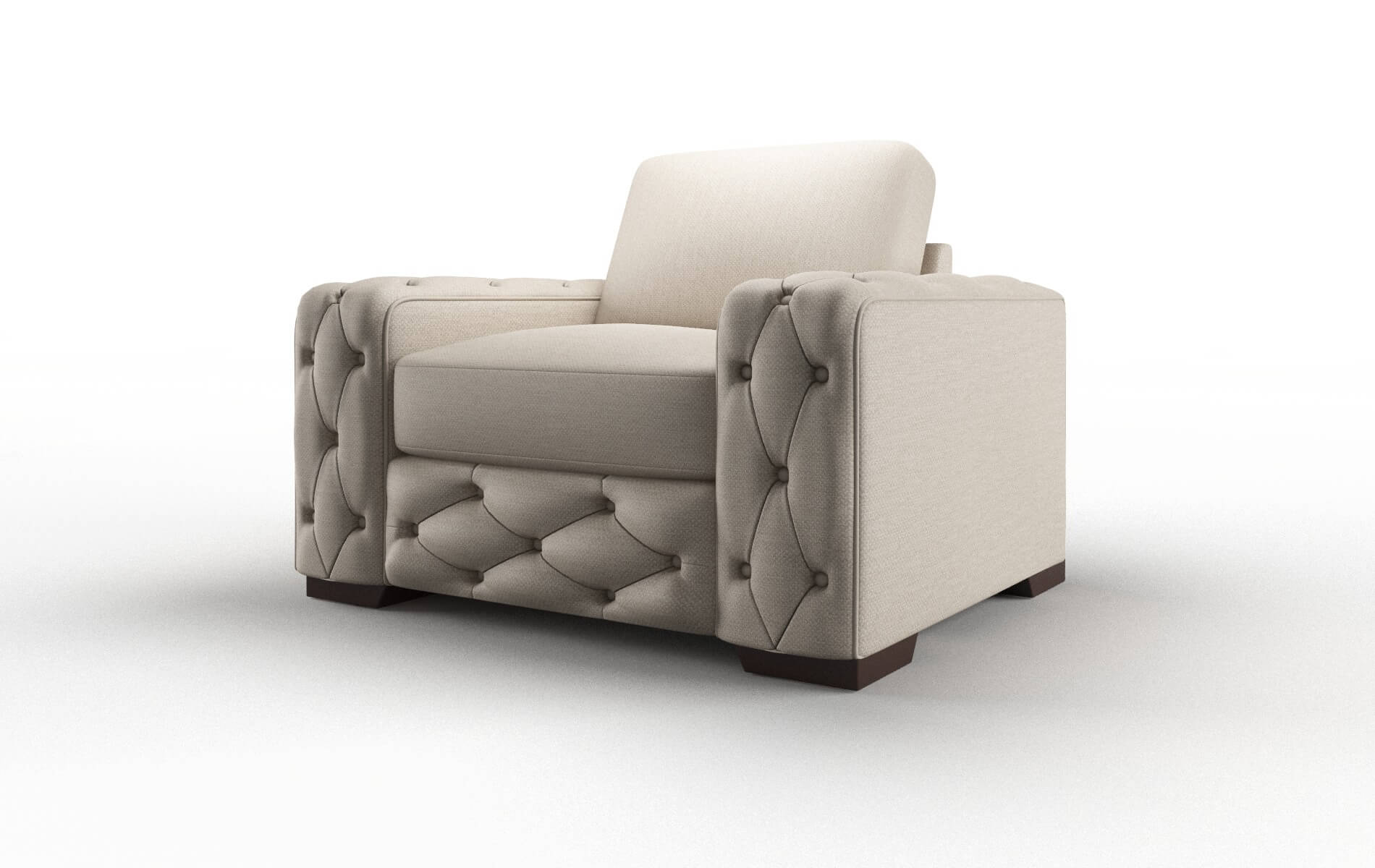 Windsor Naples Almond Chair espresso legs 4