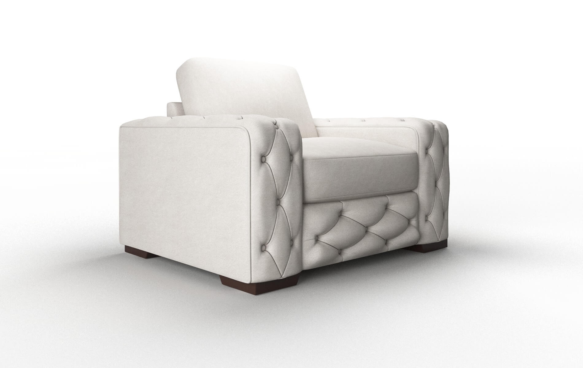 Windsor Noble Grey Chair espresso legs 2