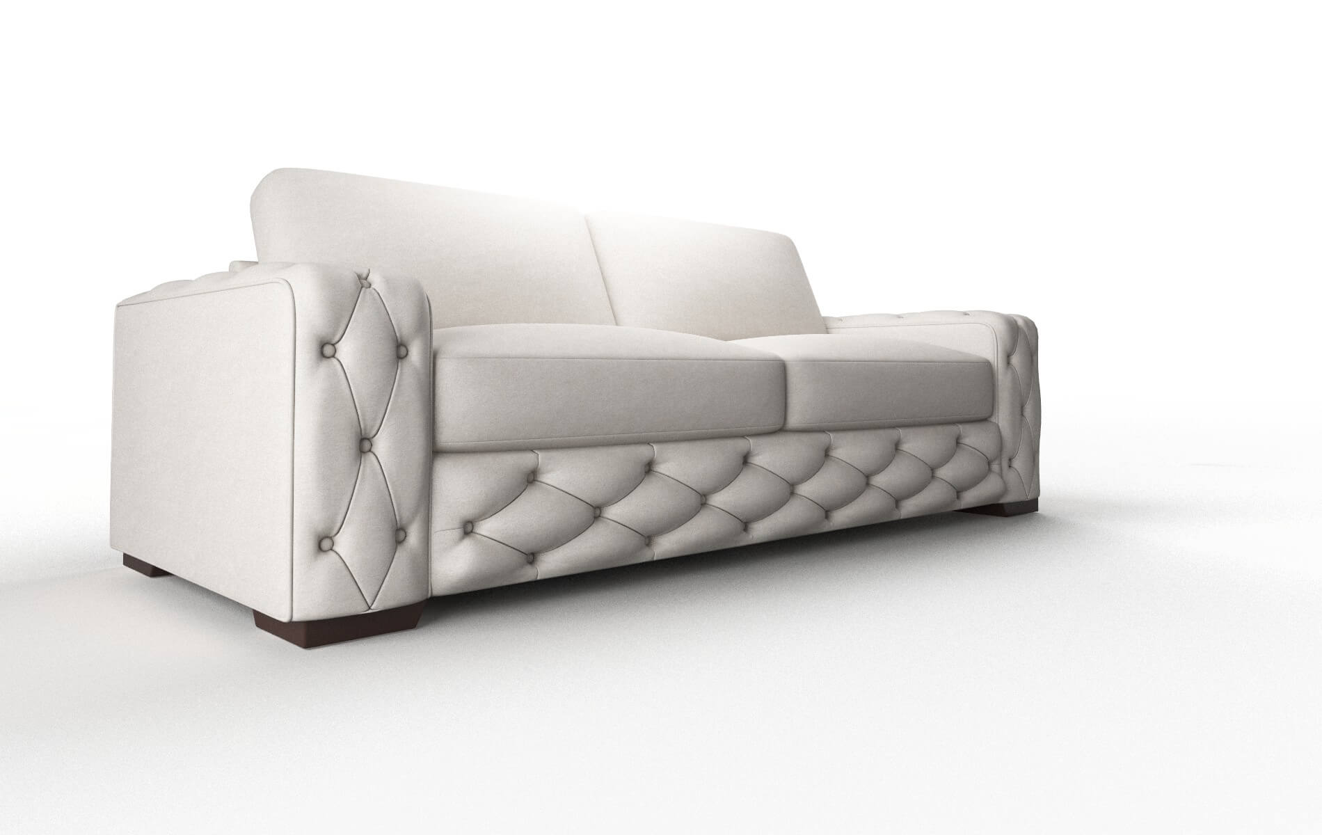Windsor Noble Grey Sofa espresso legs 2