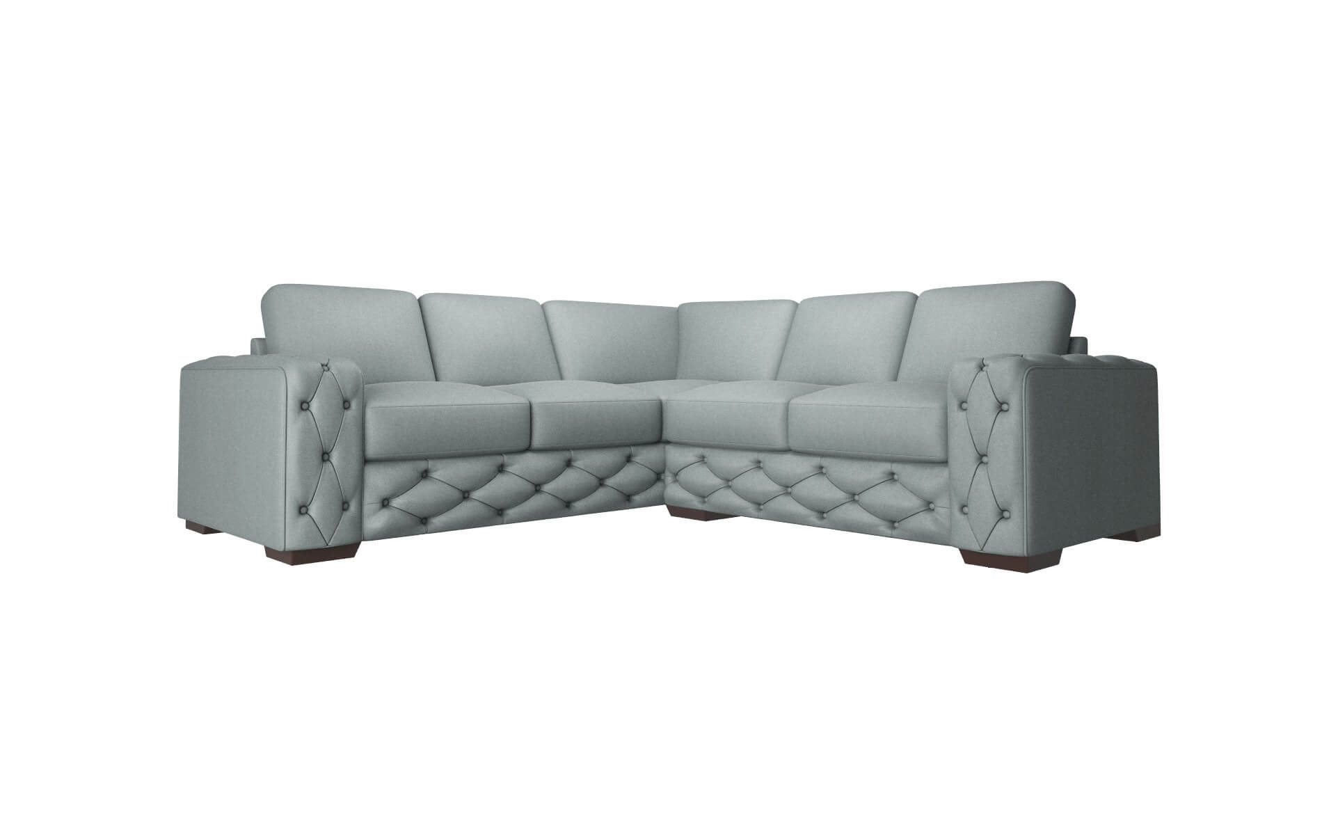 Windsor Oakley Baltic Sectional espresso legs 1